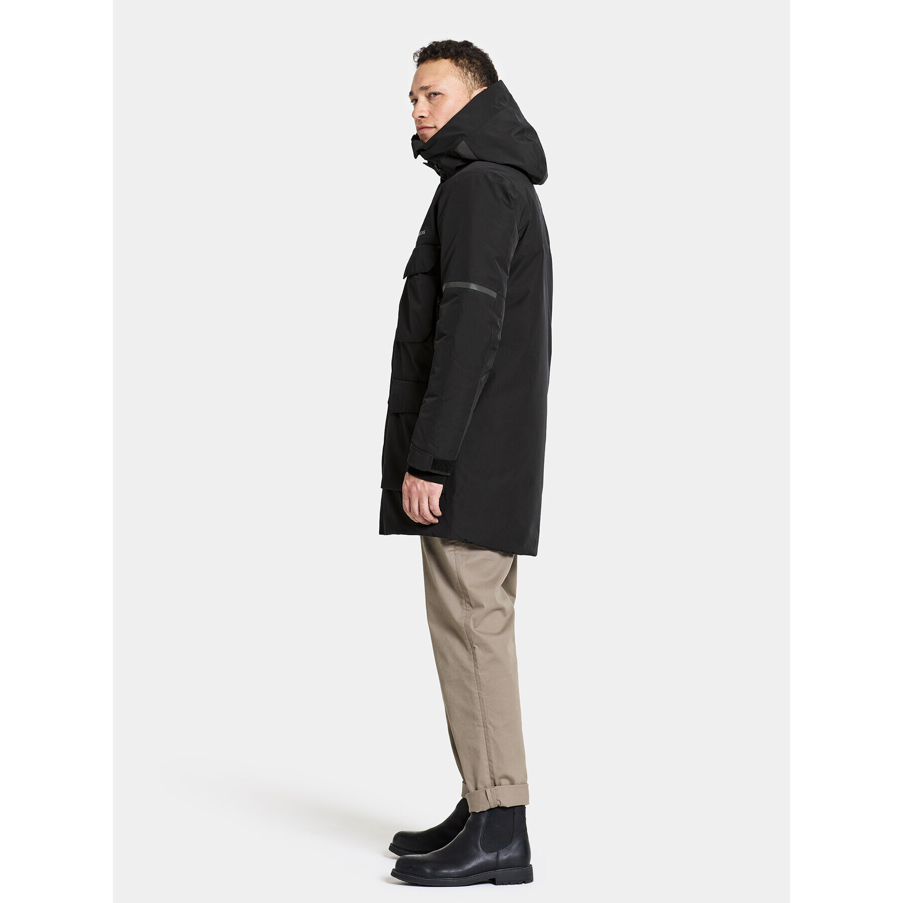 Didriksons Zimní bunda Drew Usx Parka 7 504853 Černá Standard Fit - Pepit.cz