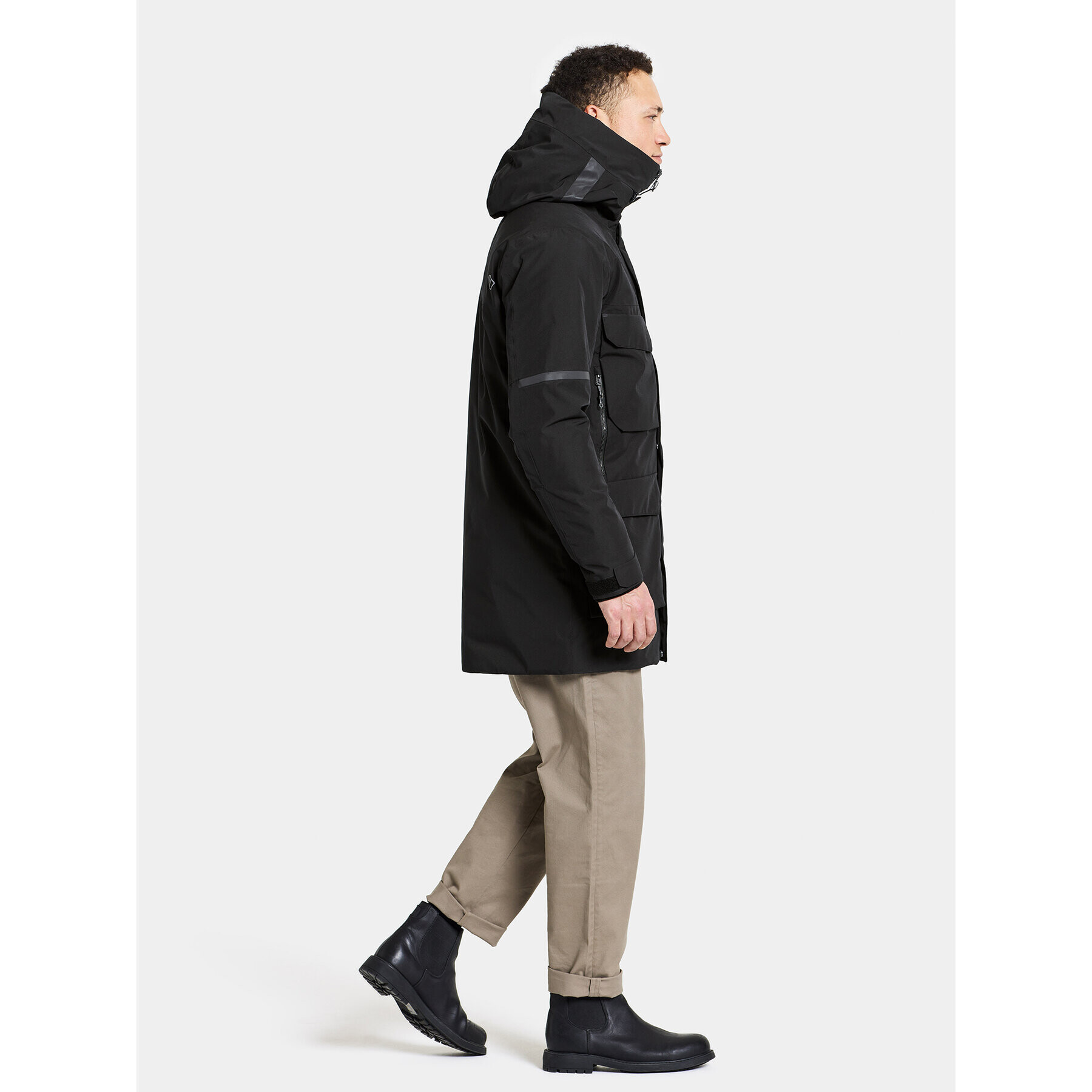 Didriksons Zimní bunda Drew Usx Parka 7 504853 Černá Standard Fit - Pepit.cz