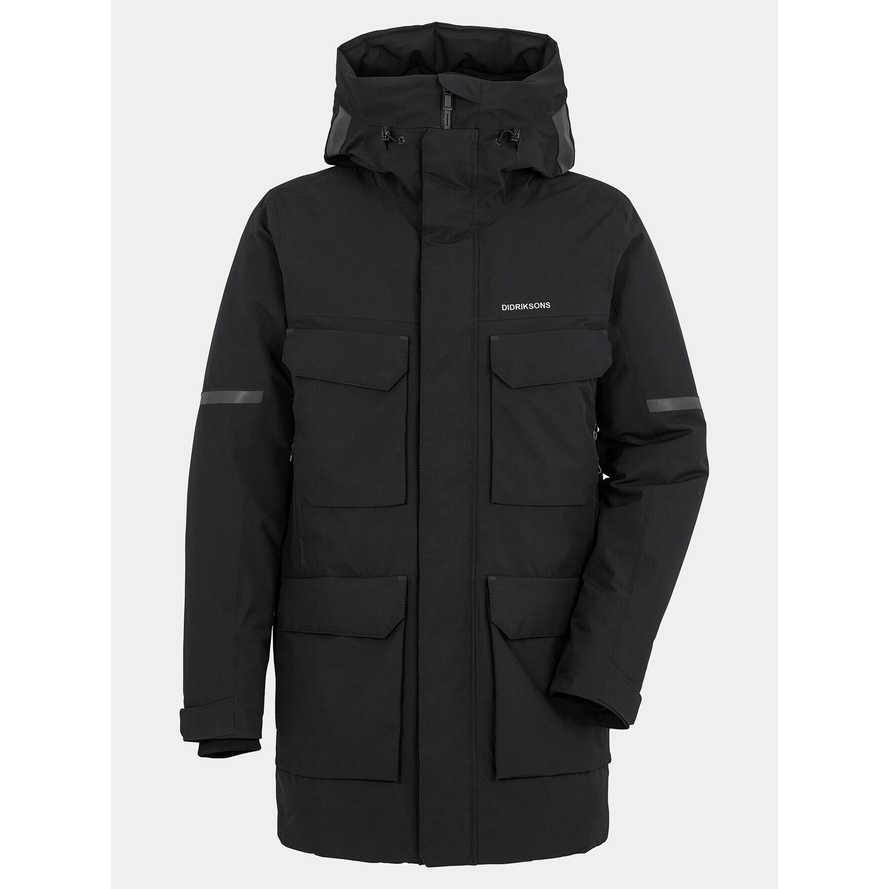 Didriksons Zimní bunda Drew Usx Parka 7 504853 Černá Standard Fit - Pepit.cz