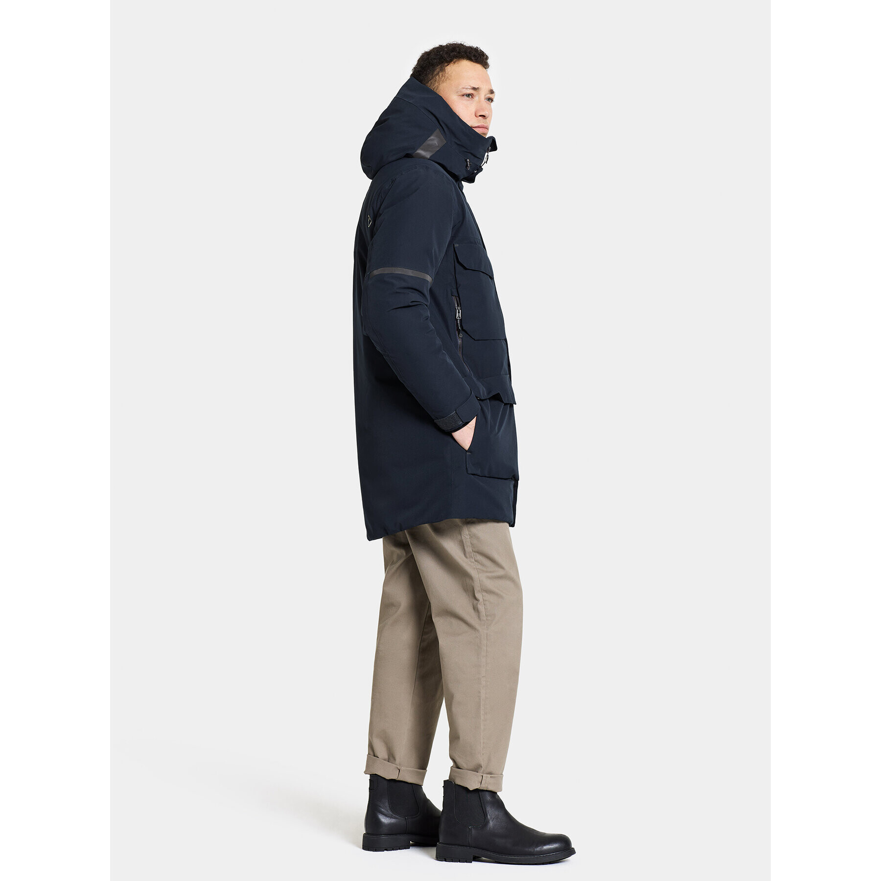 Didriksons Zimní bunda Drew Usx Parka 7 504853 Tmavomodrá Standard Fit - Pepit.cz