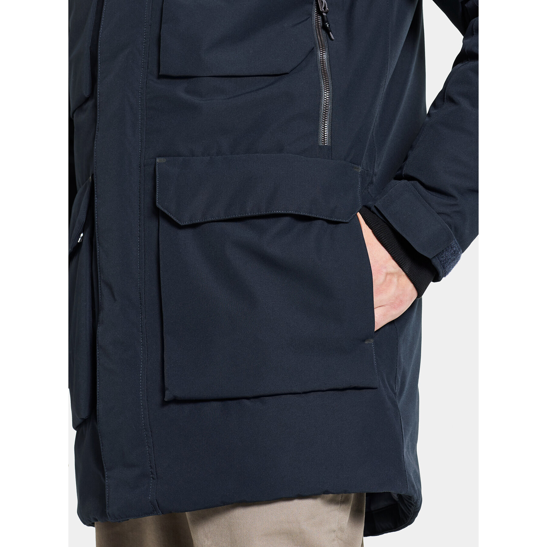 Didriksons Zimní bunda Drew Usx Parka 7 504853 Tmavomodrá Standard Fit - Pepit.cz