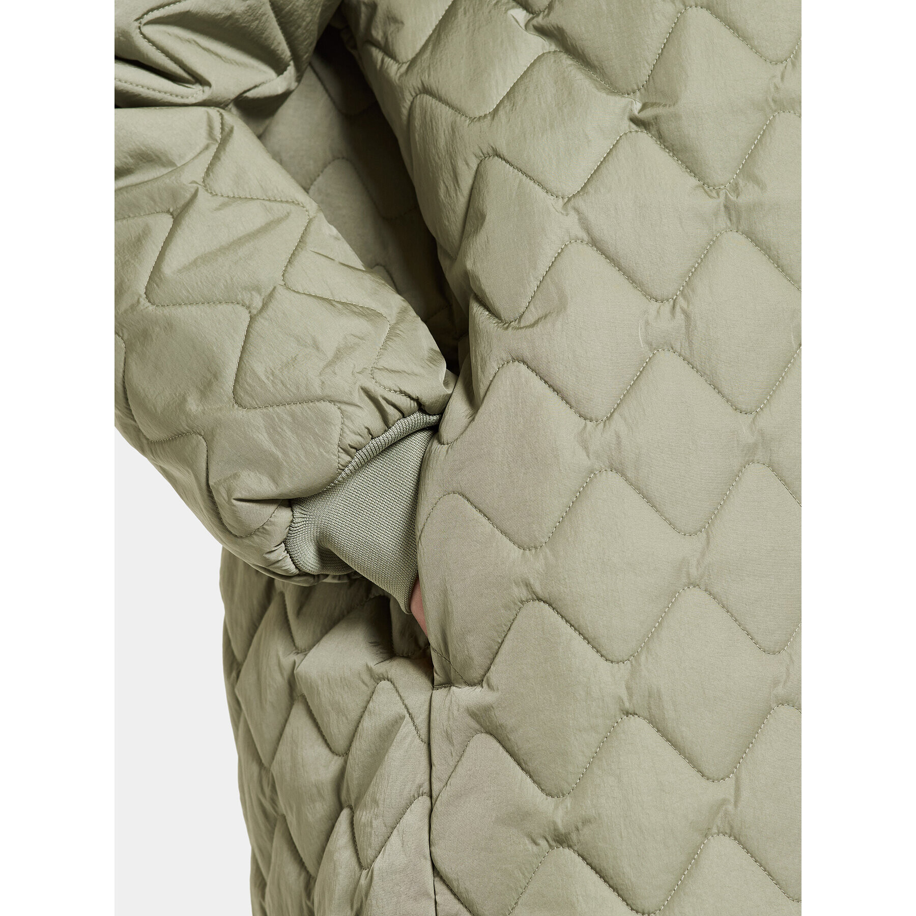 Didriksons Zimní bunda Gabbi Wns Parka 505048 Zelená Regular Fit - Pepit.cz