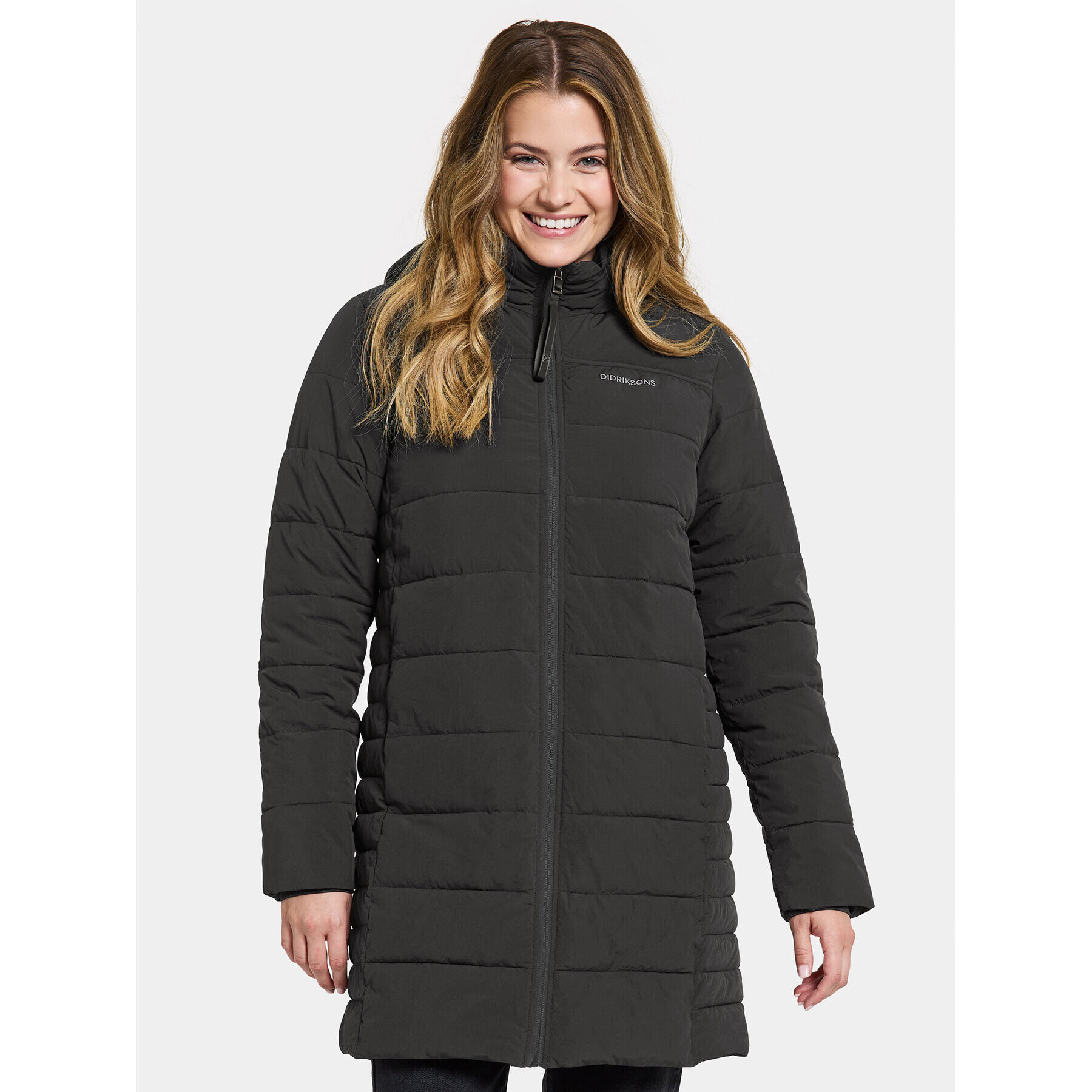 Didriksons Zimní bunda Katrin Wns Parka 505088 Černá Standard Fit - Pepit.cz