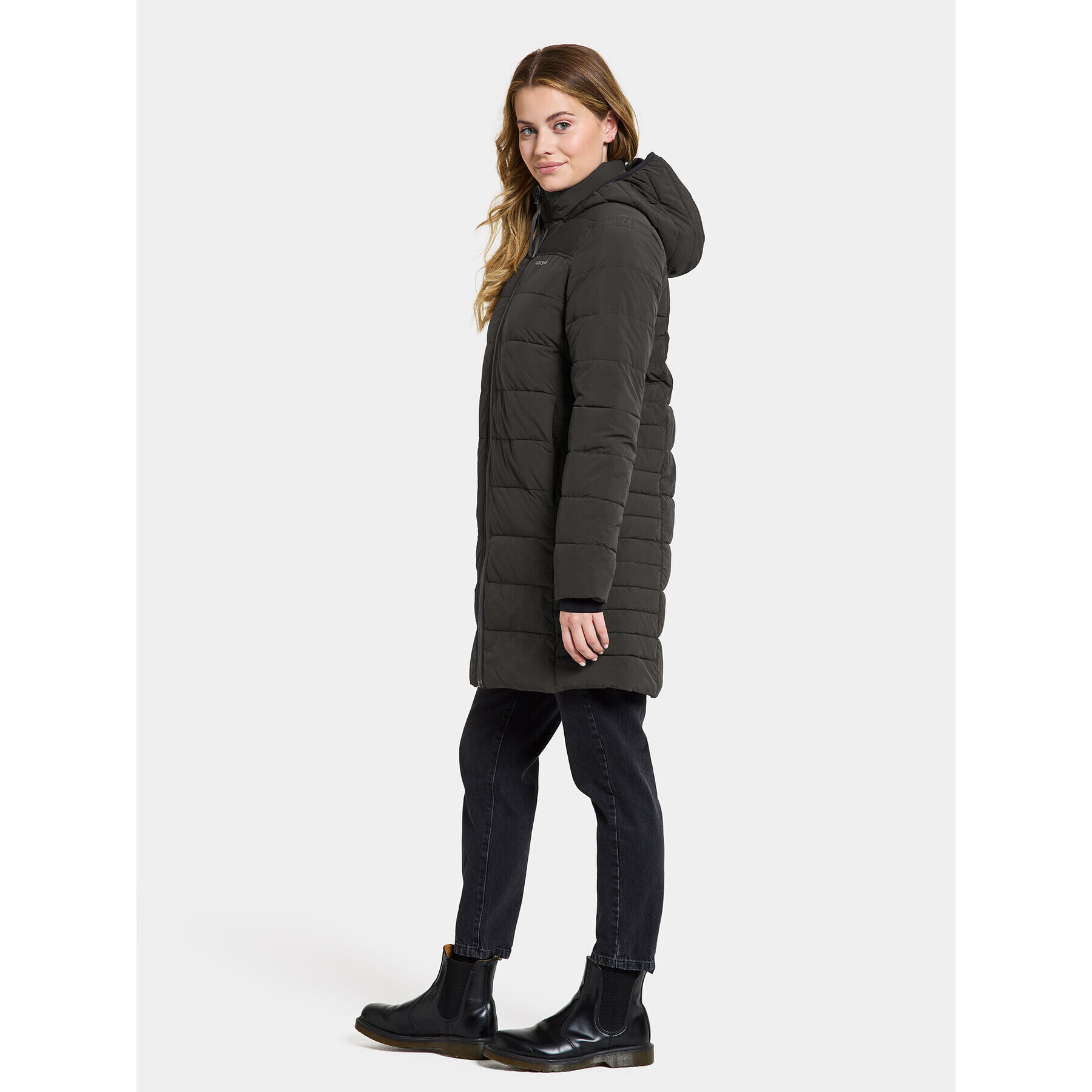 Didriksons Zimní bunda Katrin Wns Parka 505088 Černá Standard Fit - Pepit.cz