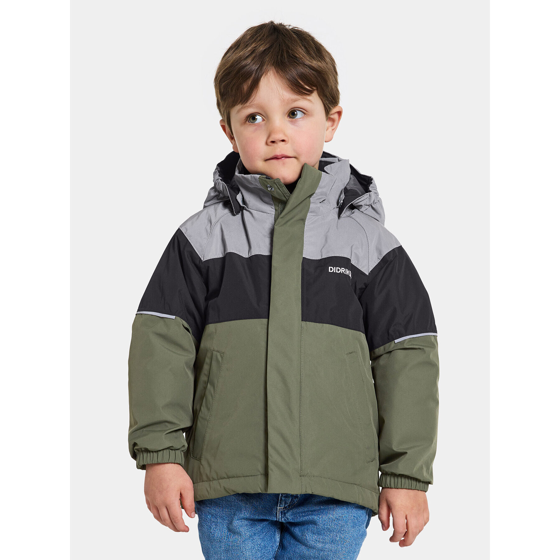 Didriksons Zimní bunda Lux Kids Jacket 2 504901 Zelená - Pepit.cz