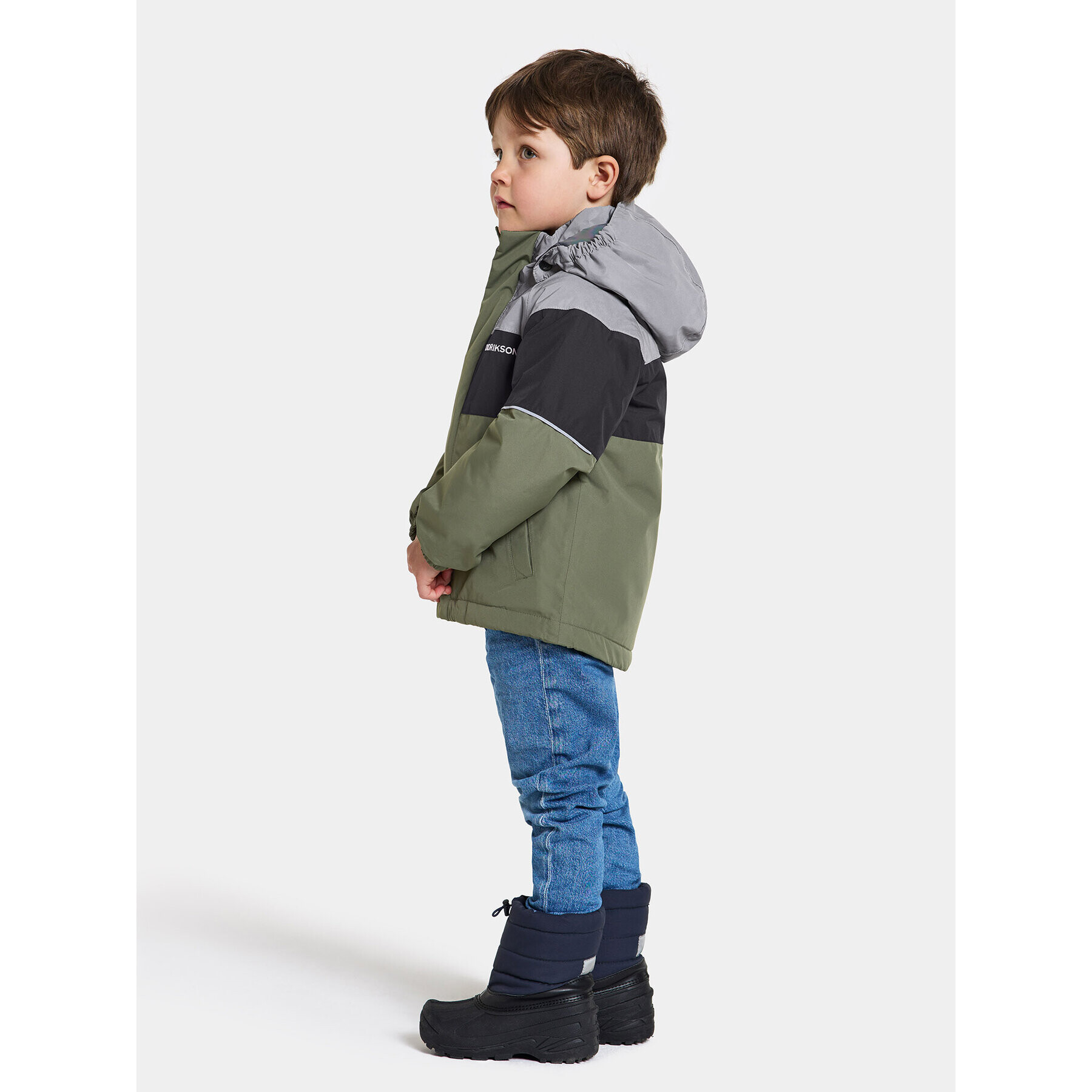 Didriksons Zimní bunda Lux Kids Jacket 2 504901 Zelená - Pepit.cz