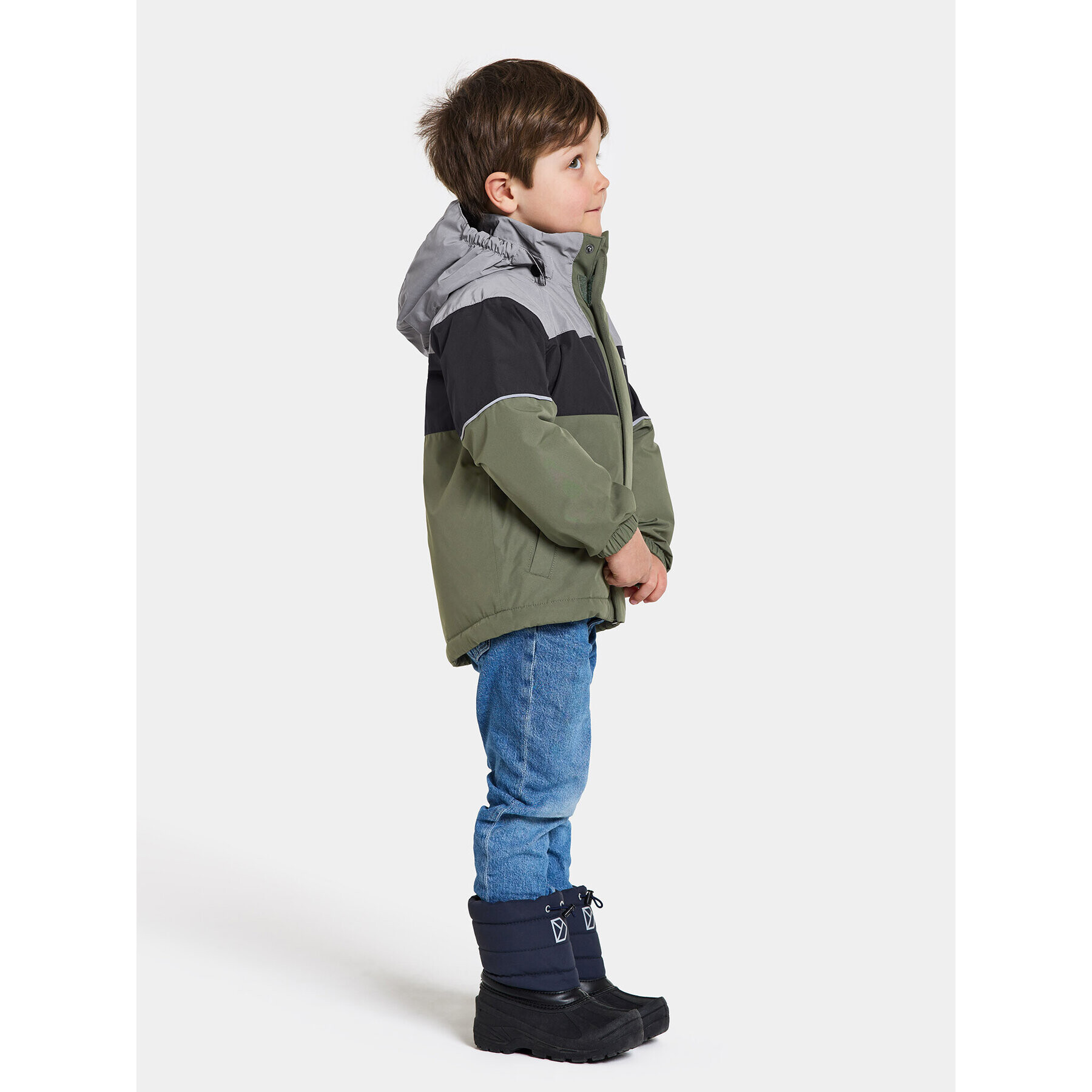 Didriksons Zimní bunda Lux Kids Jacket 2 504901 Zelená - Pepit.cz