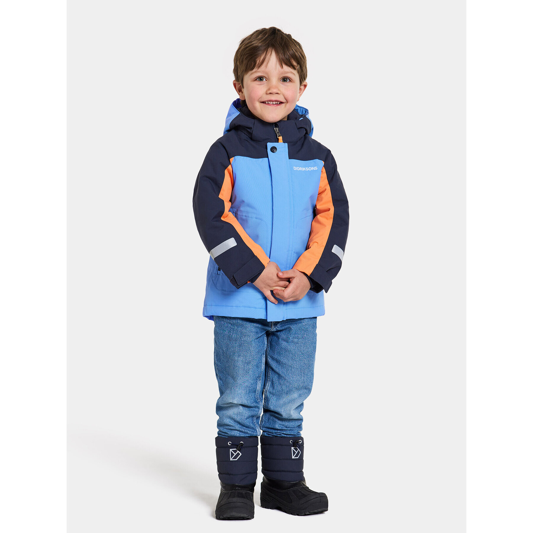 Didriksons Zimní bunda Neptun Kids Jkt 2 504900 Modrá - Pepit.cz