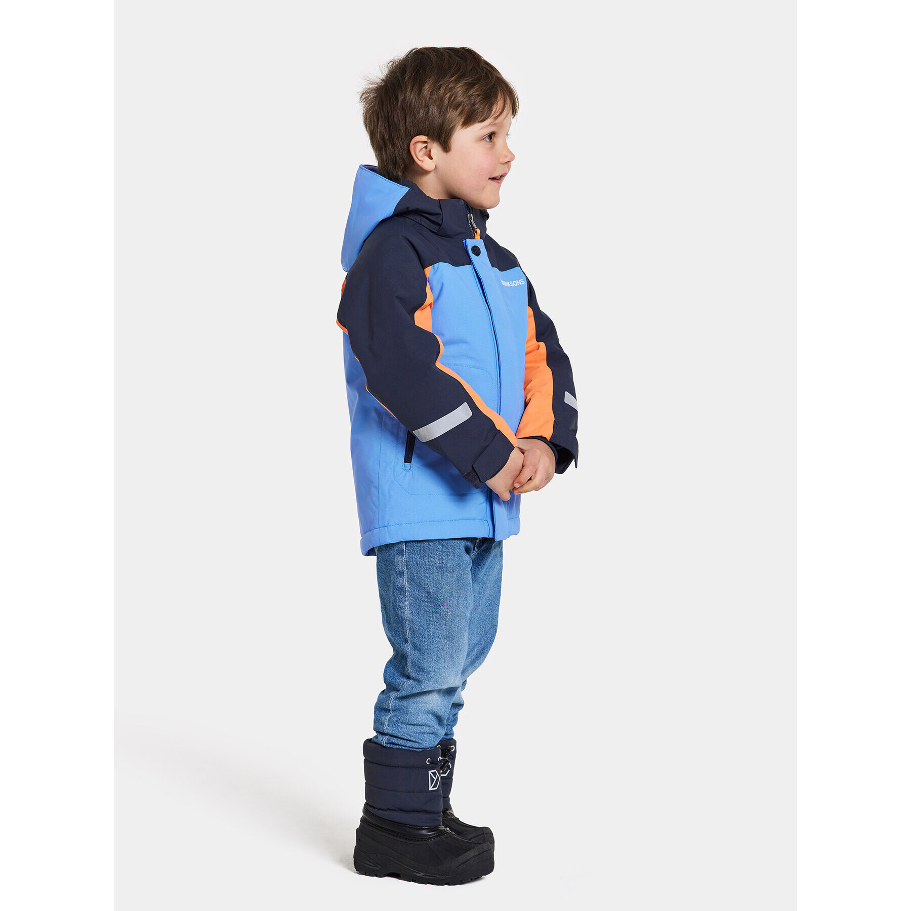 Didriksons Zimní bunda Neptun Kids Jkt 2 504900 Modrá - Pepit.cz