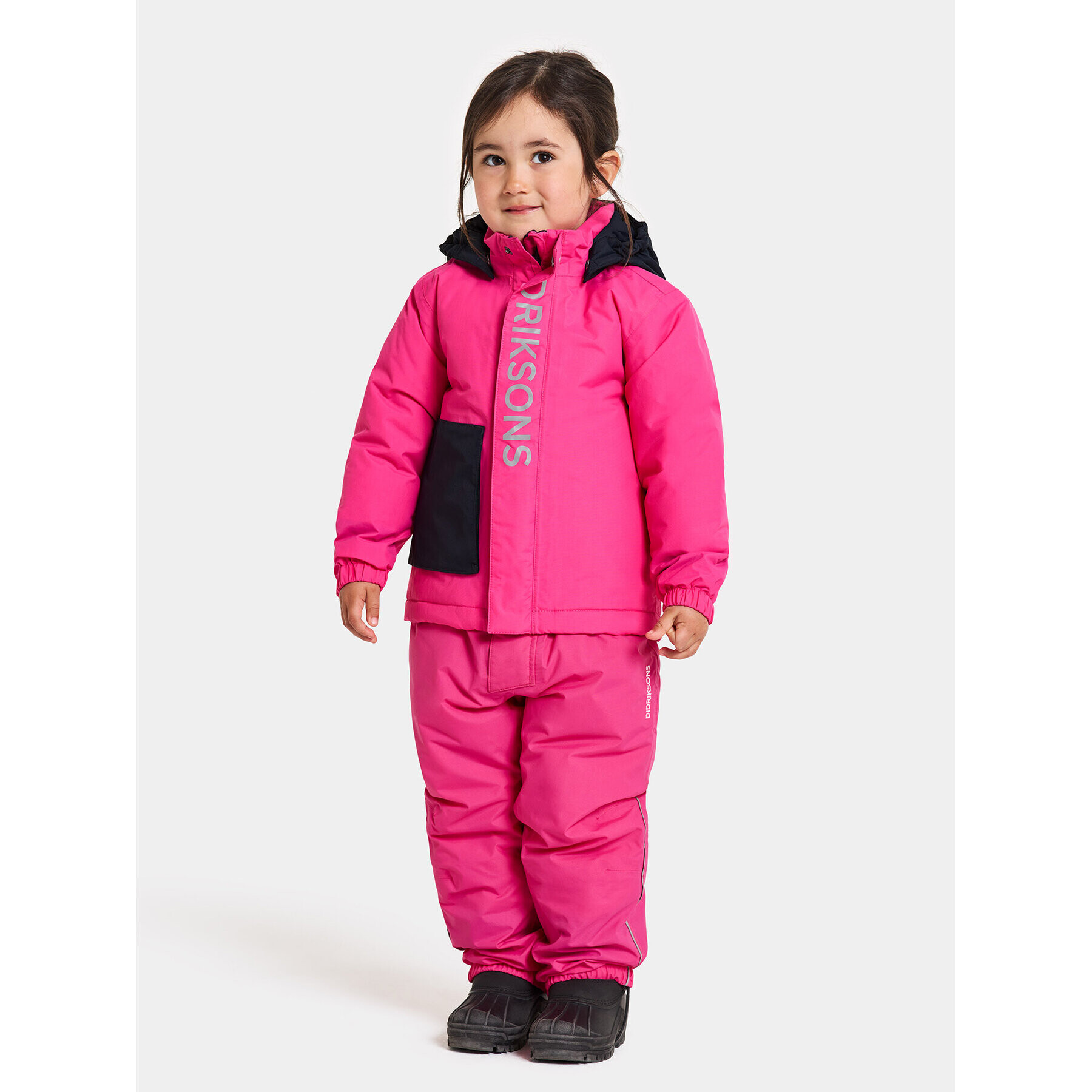 Didriksons Zimní bunda Rio Kids Jkt 2 504971 Růžová - Pepit.cz