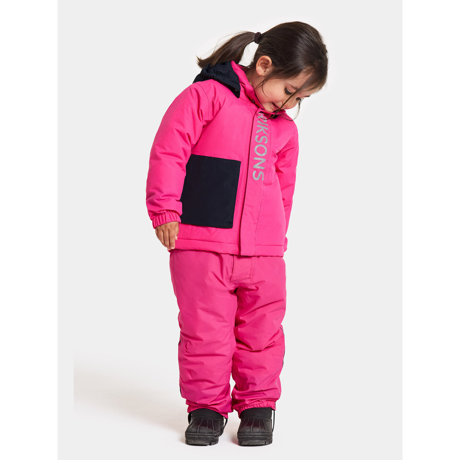 Didriksons Zimní bunda Rio Kids Jkt 2 504971 Růžová - Pepit.cz