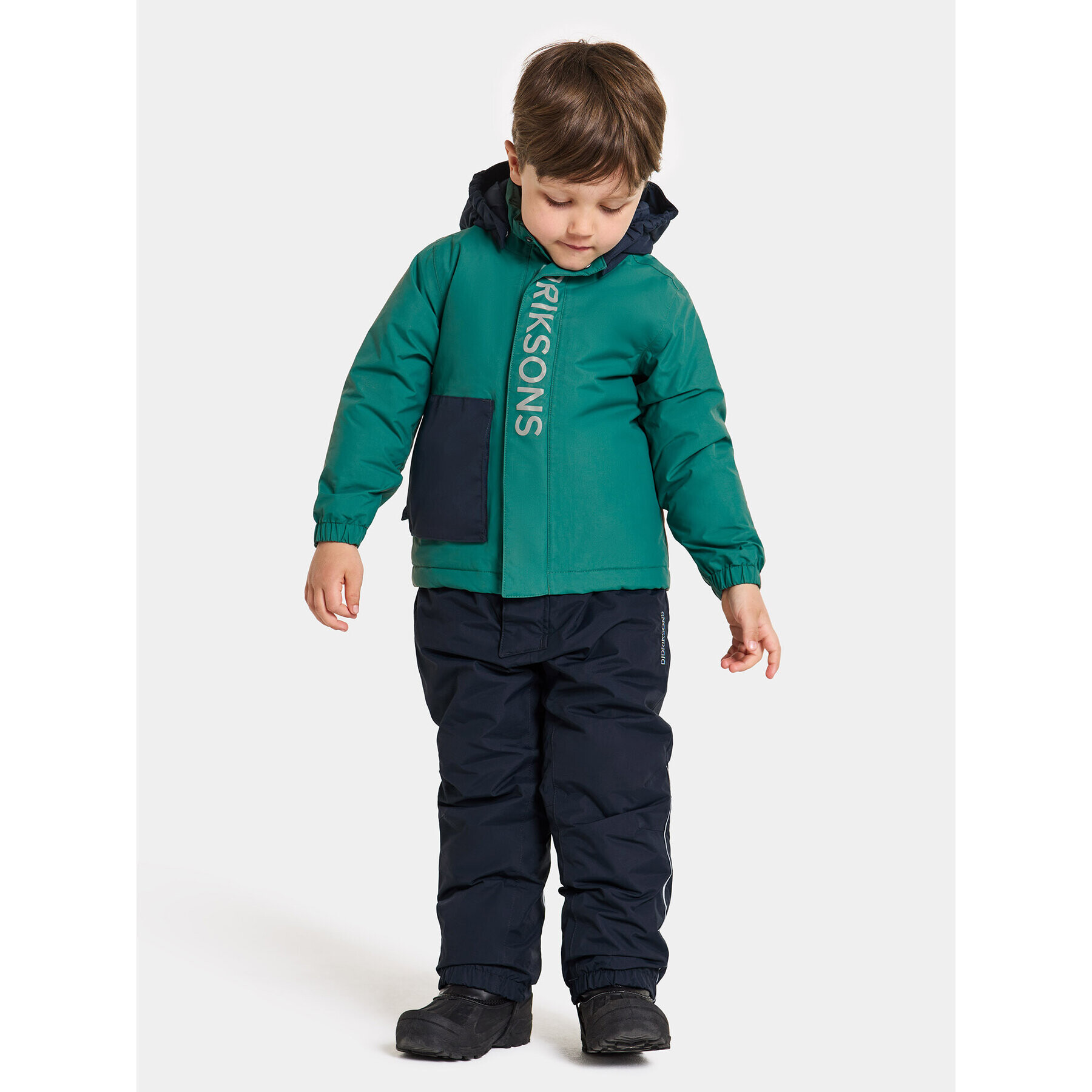 Didriksons Zimní bunda Rio Kids Jkt 2 504971 Zelená - Pepit.cz