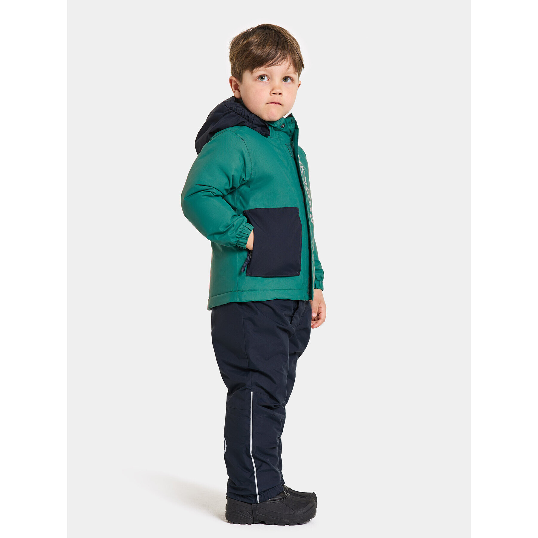 Didriksons Zimní bunda Rio Kids Jkt 2 504971 Zelená - Pepit.cz