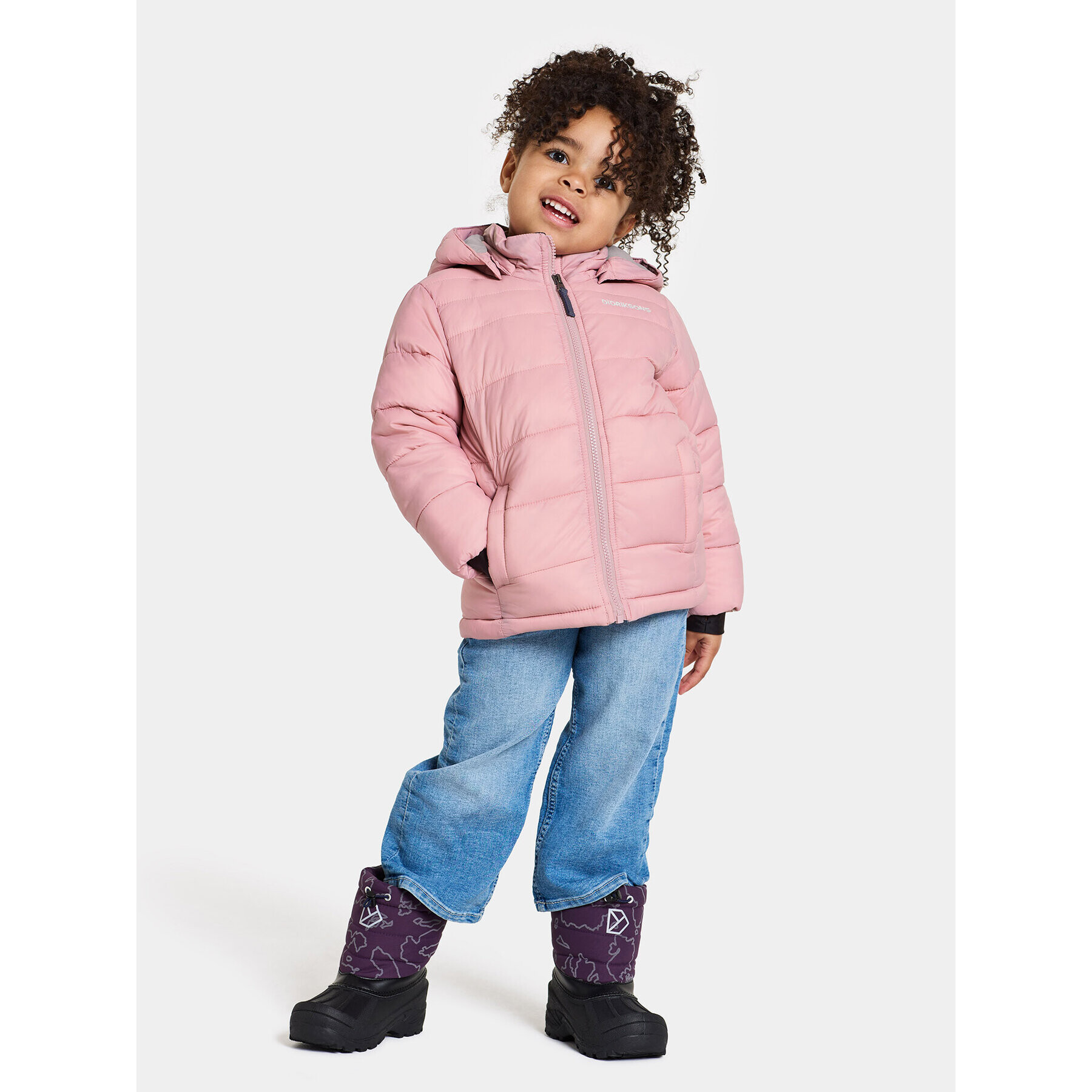 Didriksons Zimní bunda Rodi Kids Jacket 2 504983 Růžová - Pepit.cz