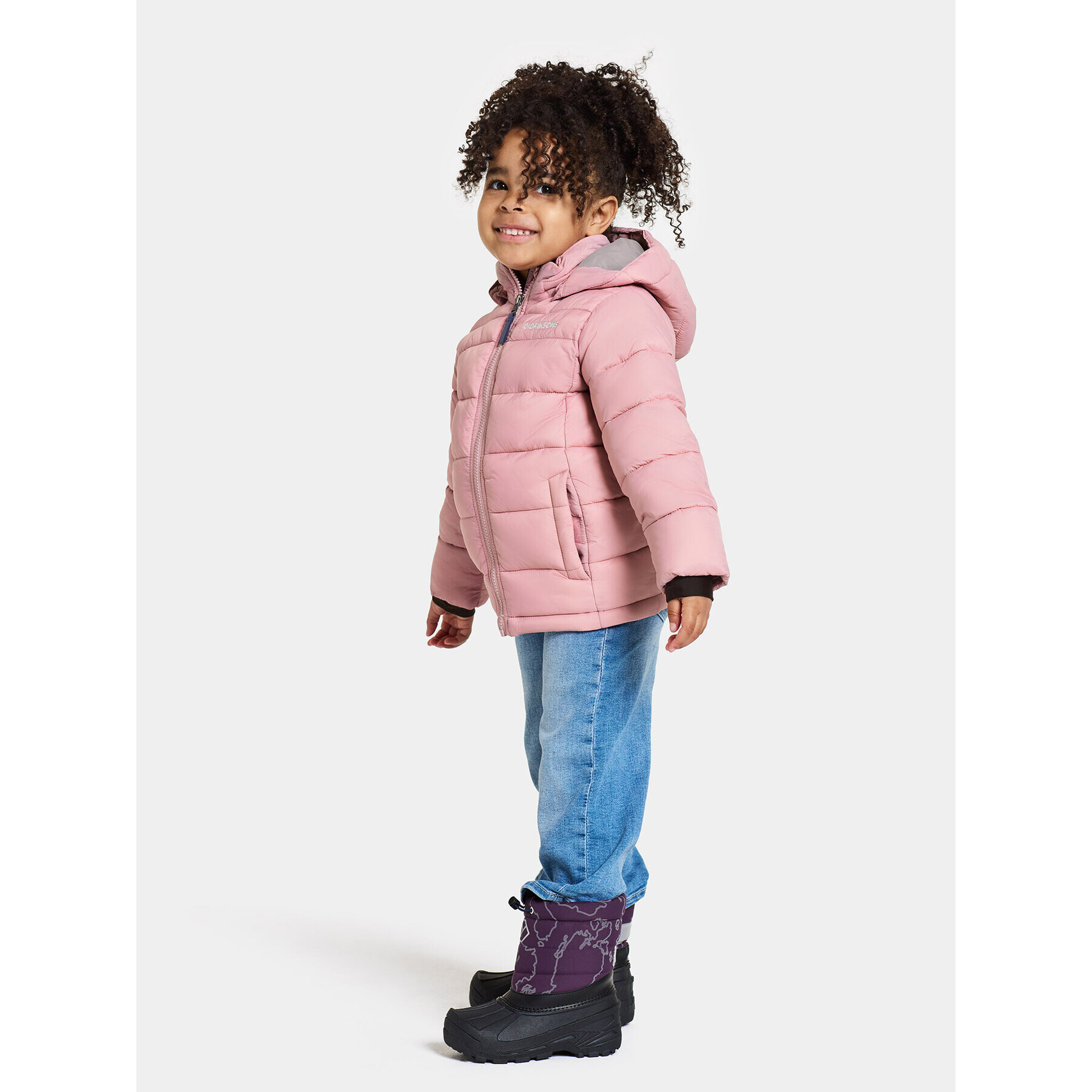 Didriksons Zimní bunda Rodi Kids Jacket 2 504983 Růžová - Pepit.cz