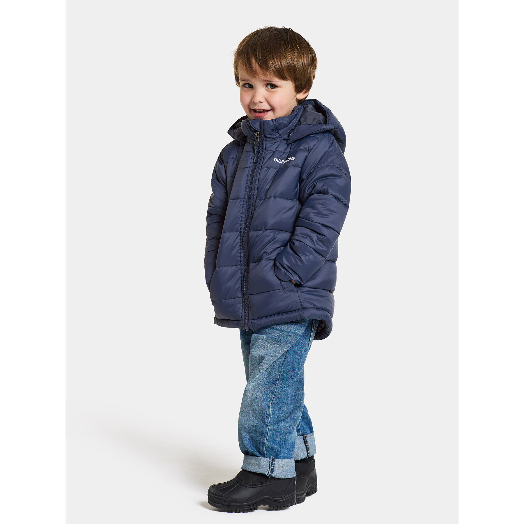 Didriksons Zimní bunda Rodi Kids Jacket 2 504983 Tmavomodrá - Pepit.cz