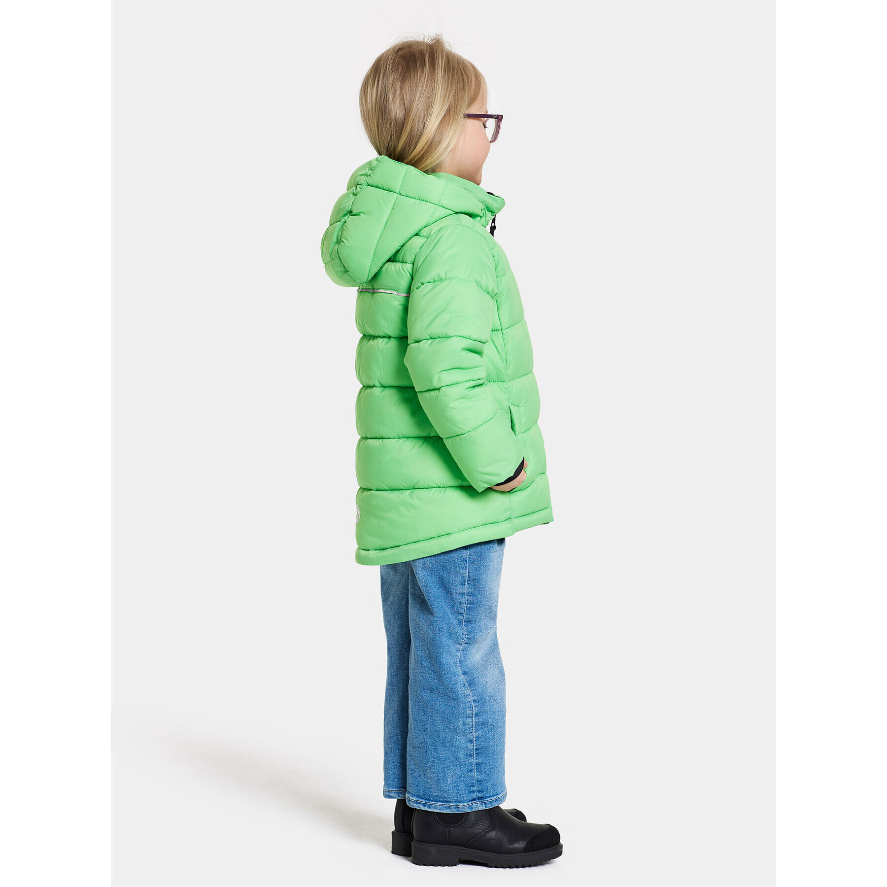 Didriksons Zimní bunda Rodi Kids Jacket 2 504983 Zelená - Pepit.cz