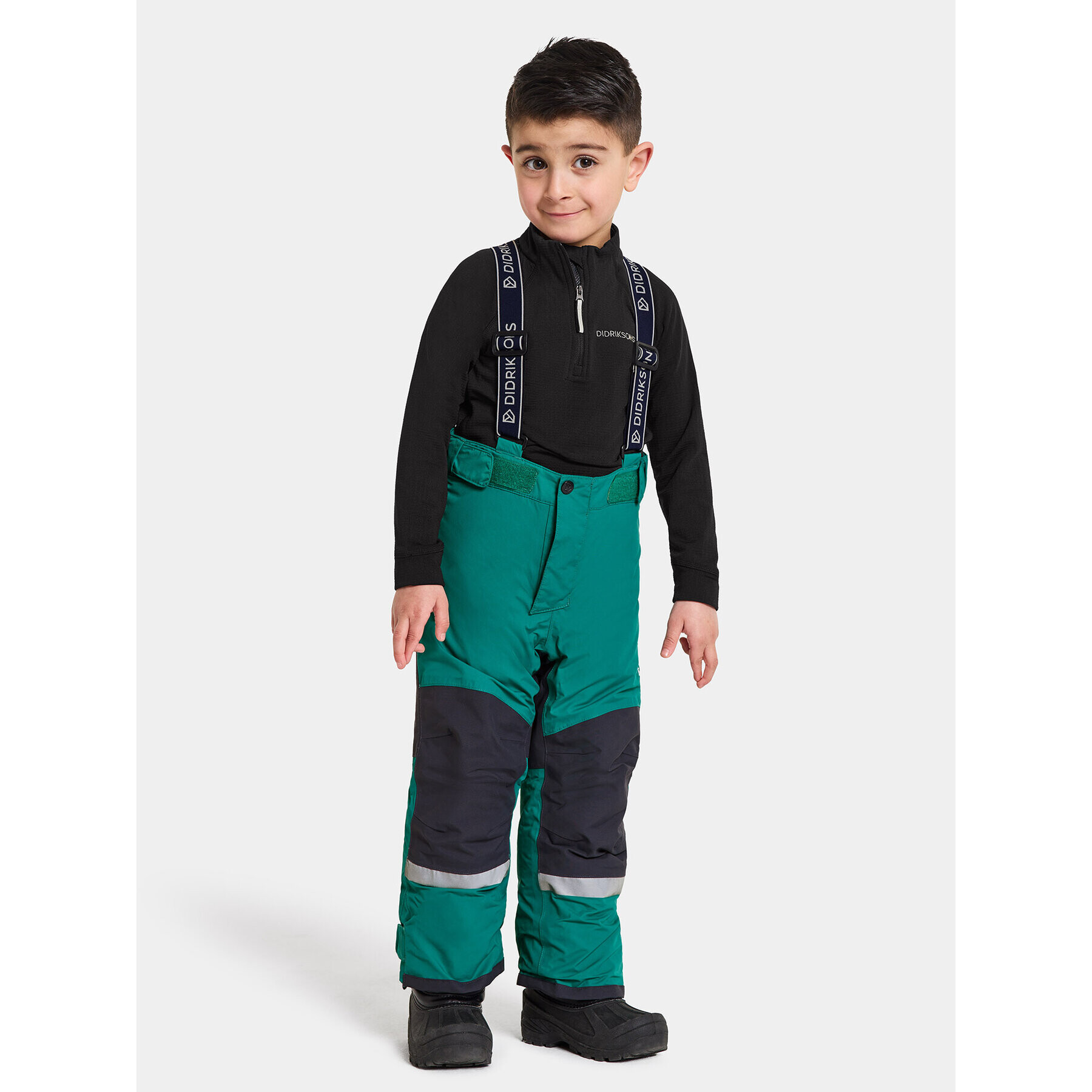 Didriksons Zimní kalhoty Idre Kids Pants 6 504357 Zelená - Pepit.cz