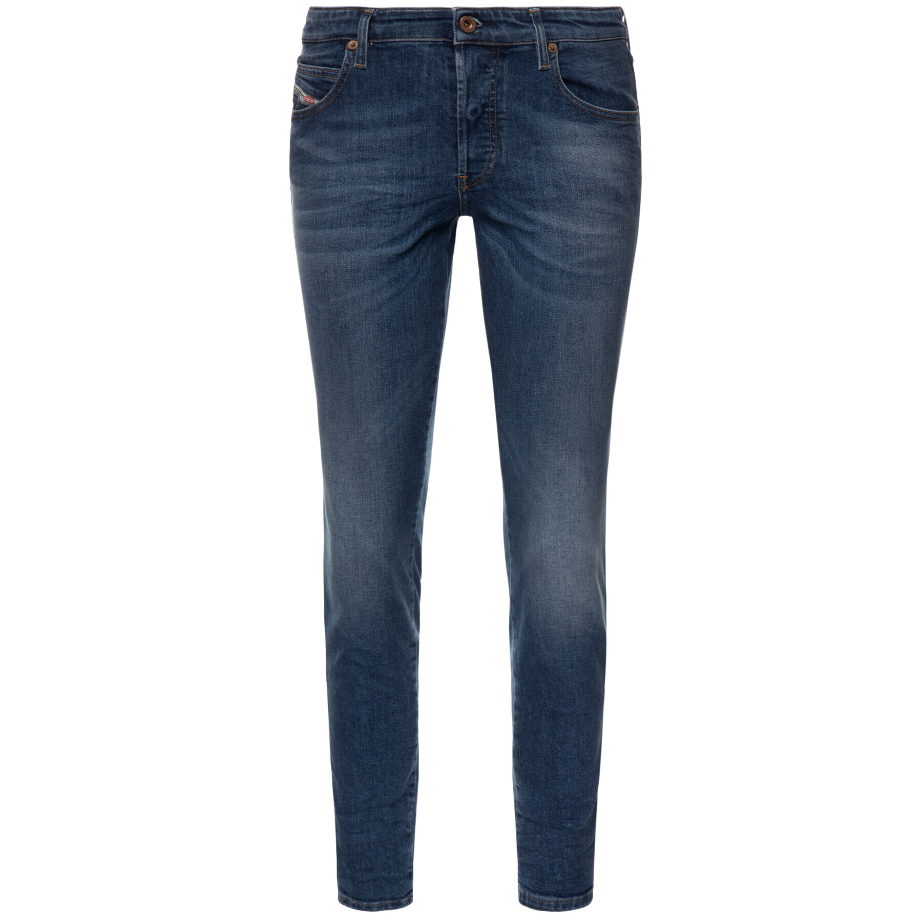 Diesel Jeansy 00S7LY069FZ Tmavomodrá Regular Fit - Pepit.cz