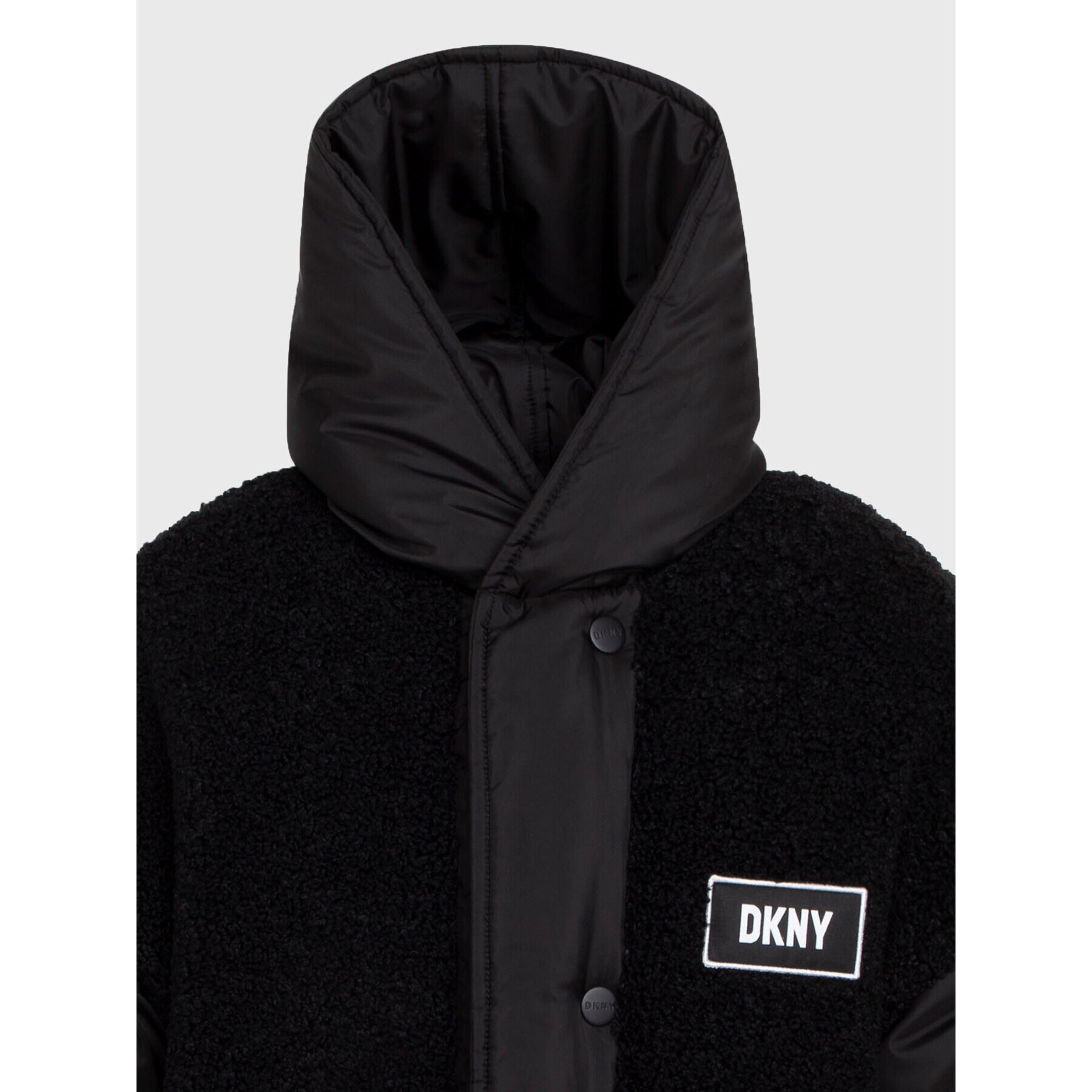 DKNY Bunda pro přechodné období D36664 M Černá Relaxed Fit - Pepit.cz