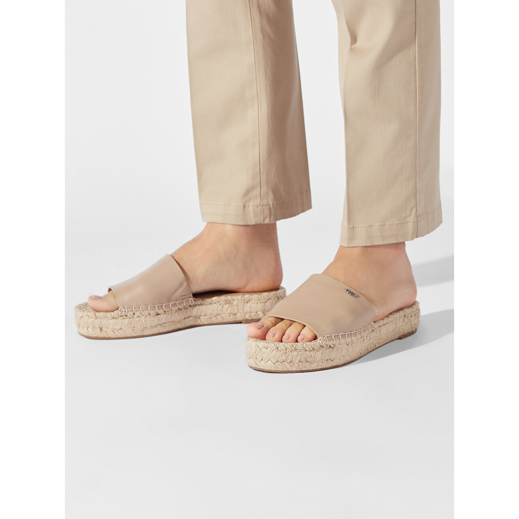 DKNY Espadrilky K1304618 Béžová - Pepit.cz