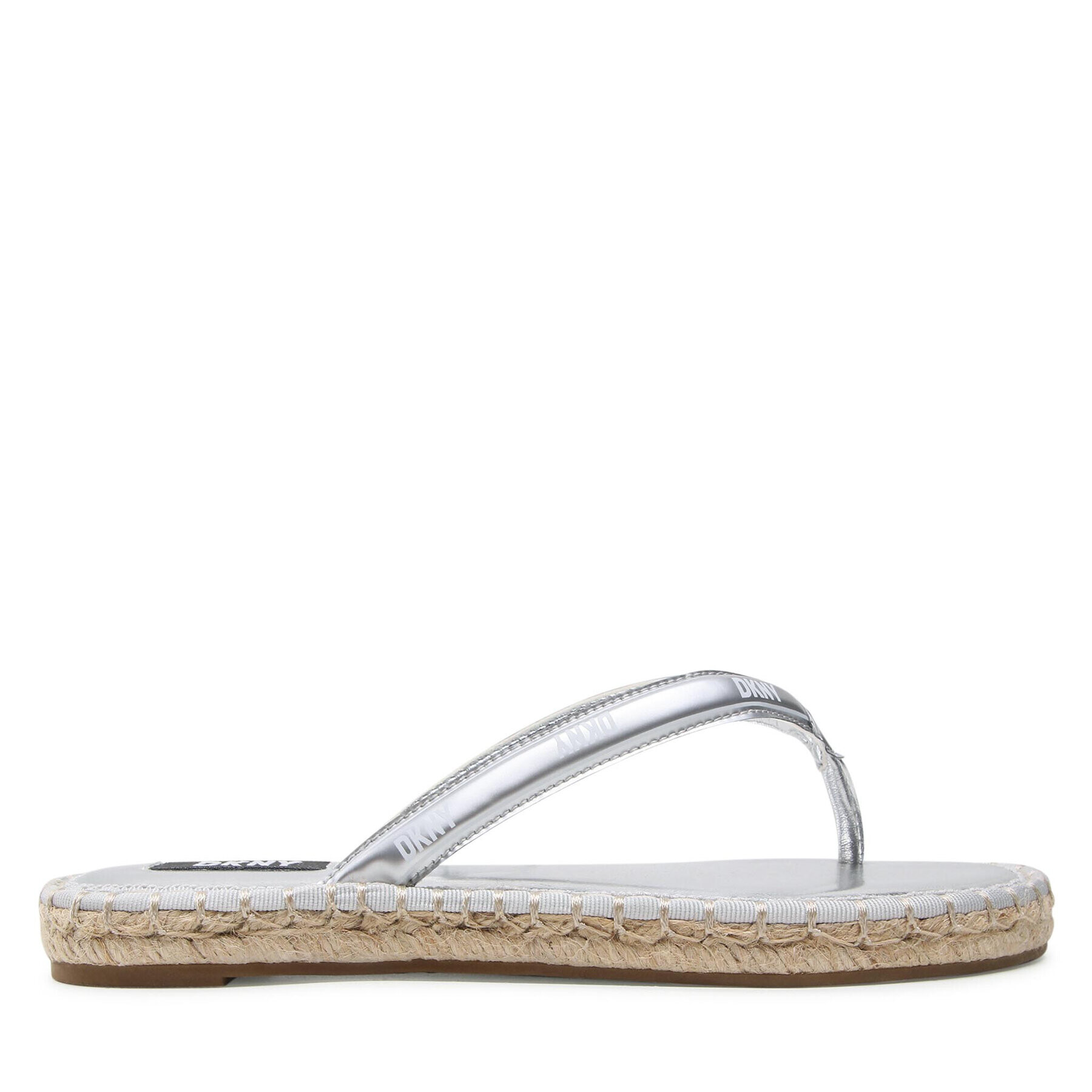 DKNY Espadrilky Tabatha K1206139 Stříbrná - Pepit.cz