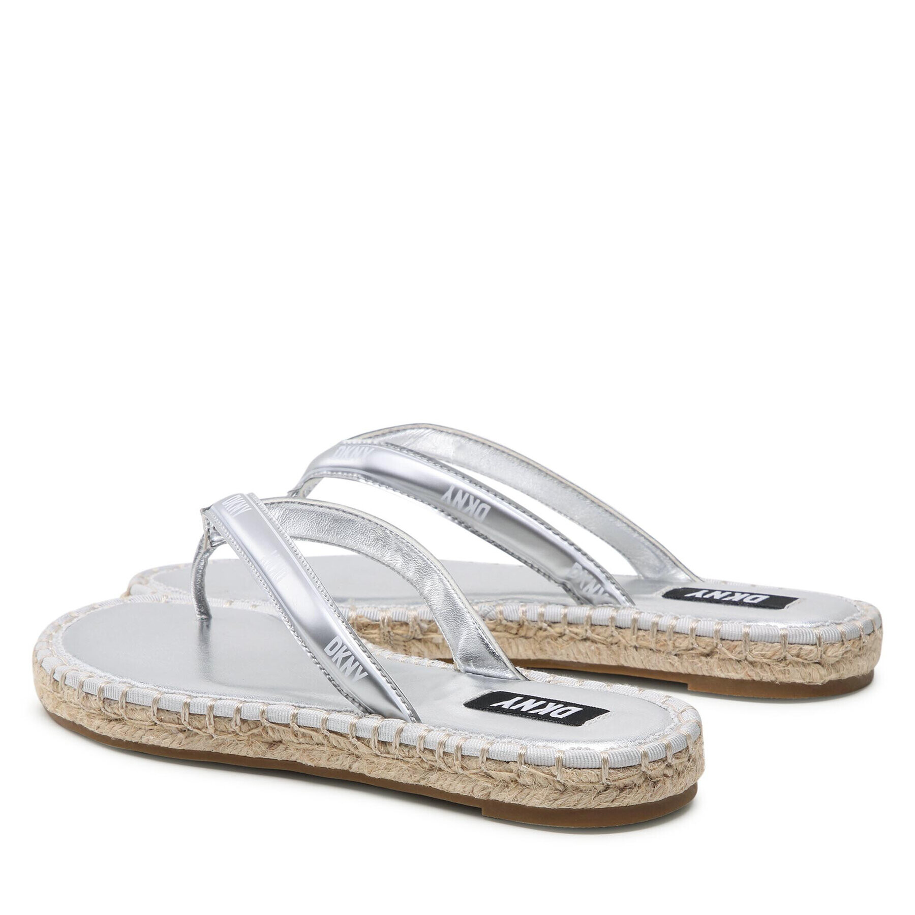 DKNY Espadrilky Tabatha K1206139 Stříbrná - Pepit.cz