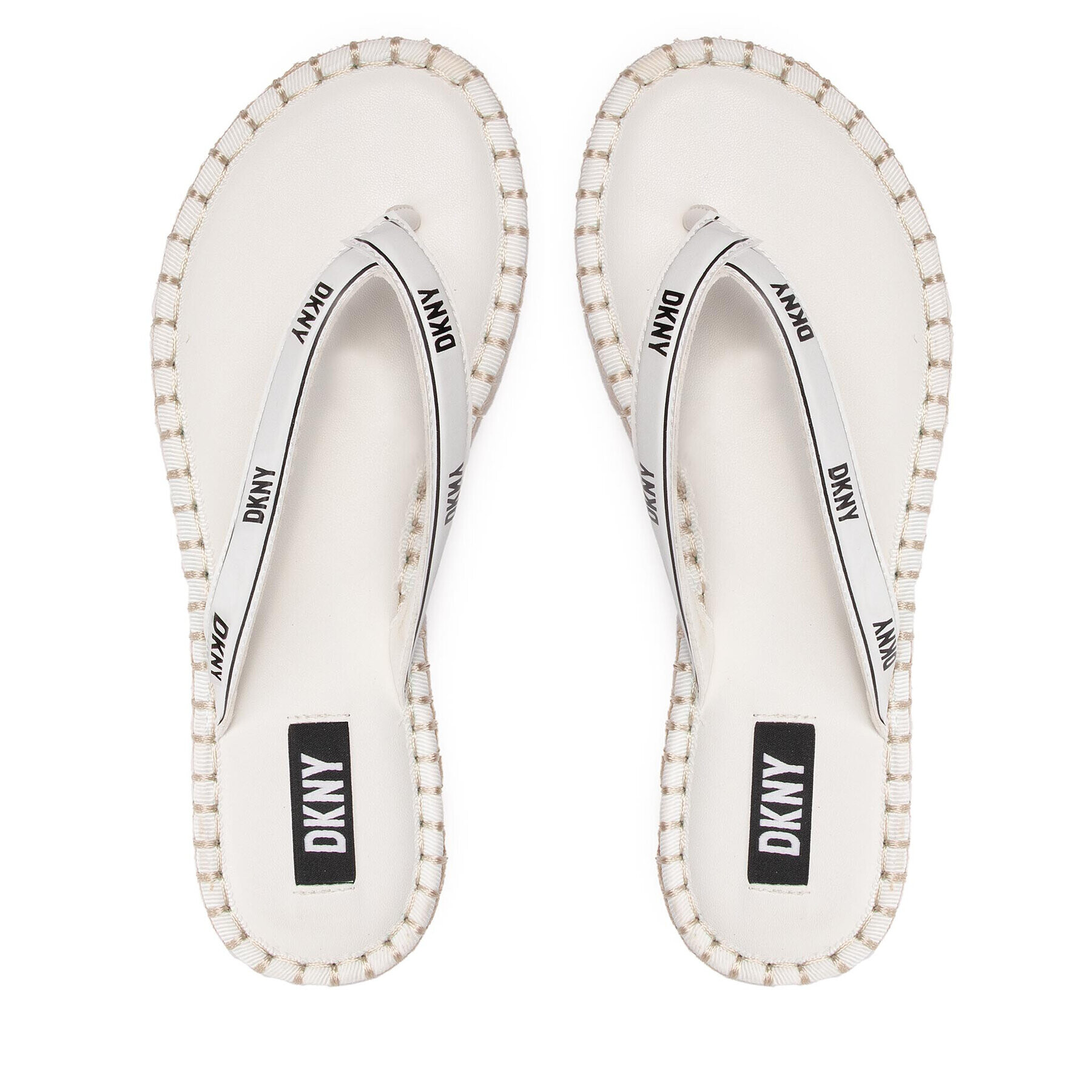 DKNY Espadrilky Tabatha K1240129 Bílá - Pepit.cz