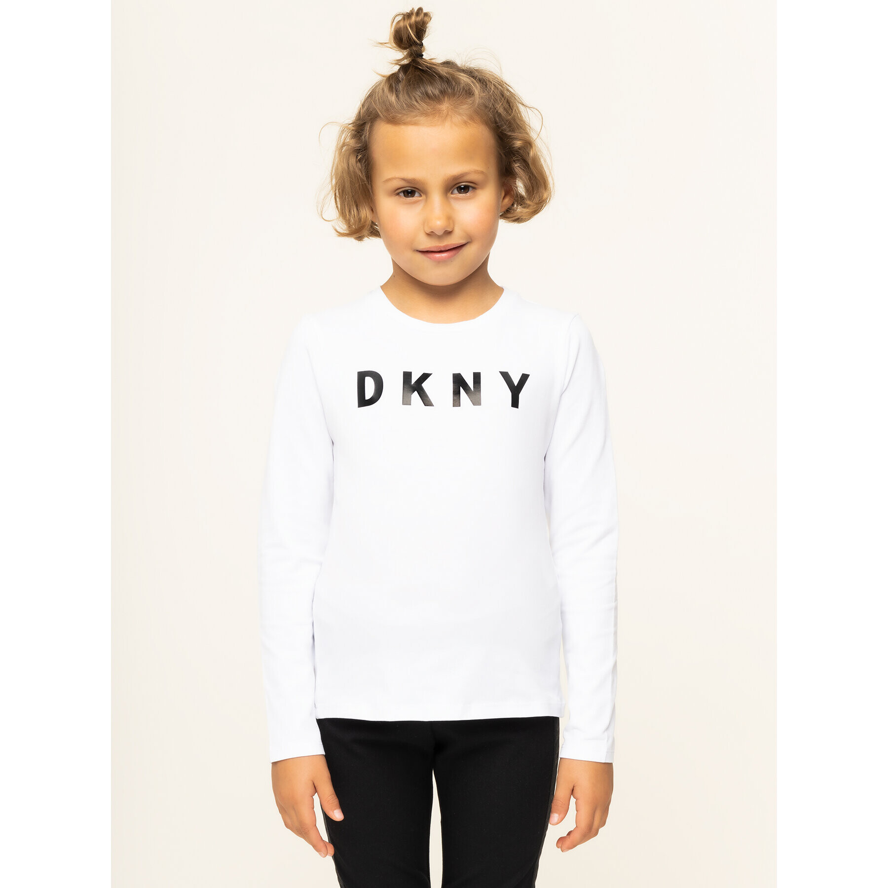 DKNY Halenka D35Q20 Bílá Regular Fit - Pepit.cz