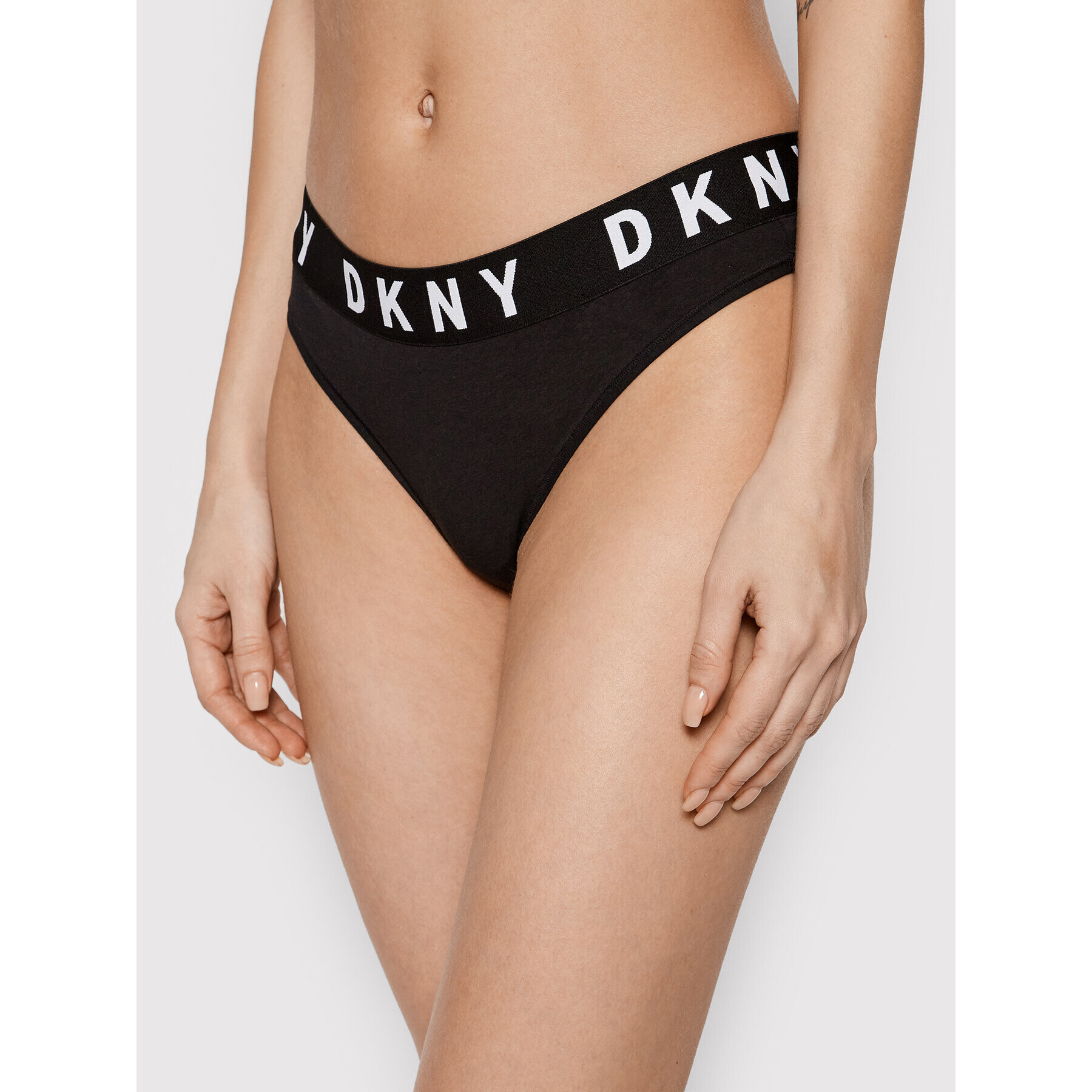 DKNY Kalhotky string DK4529 Černá - Pepit.cz