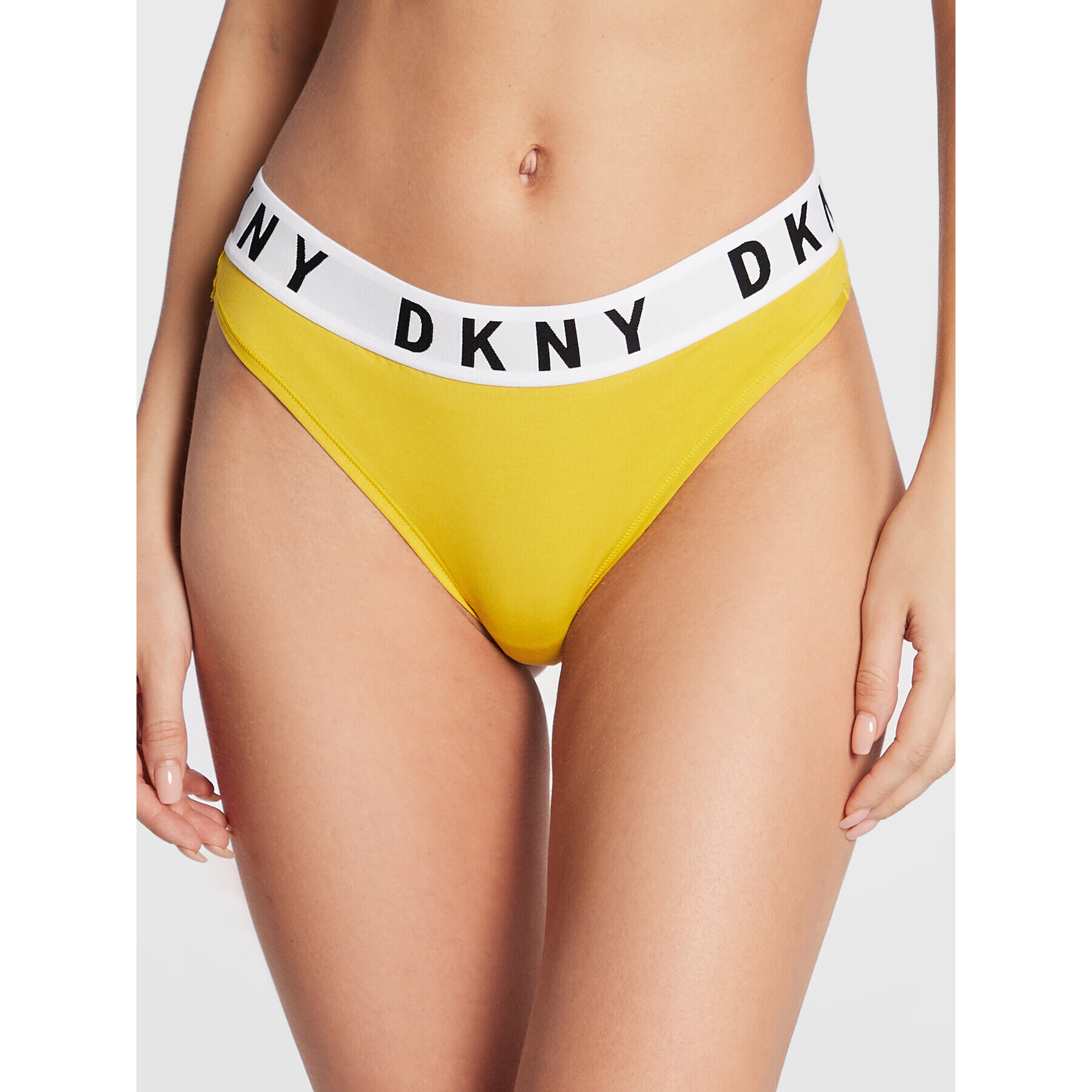 DKNY Kalhotky string DK4529 Žlutá - Pepit.cz