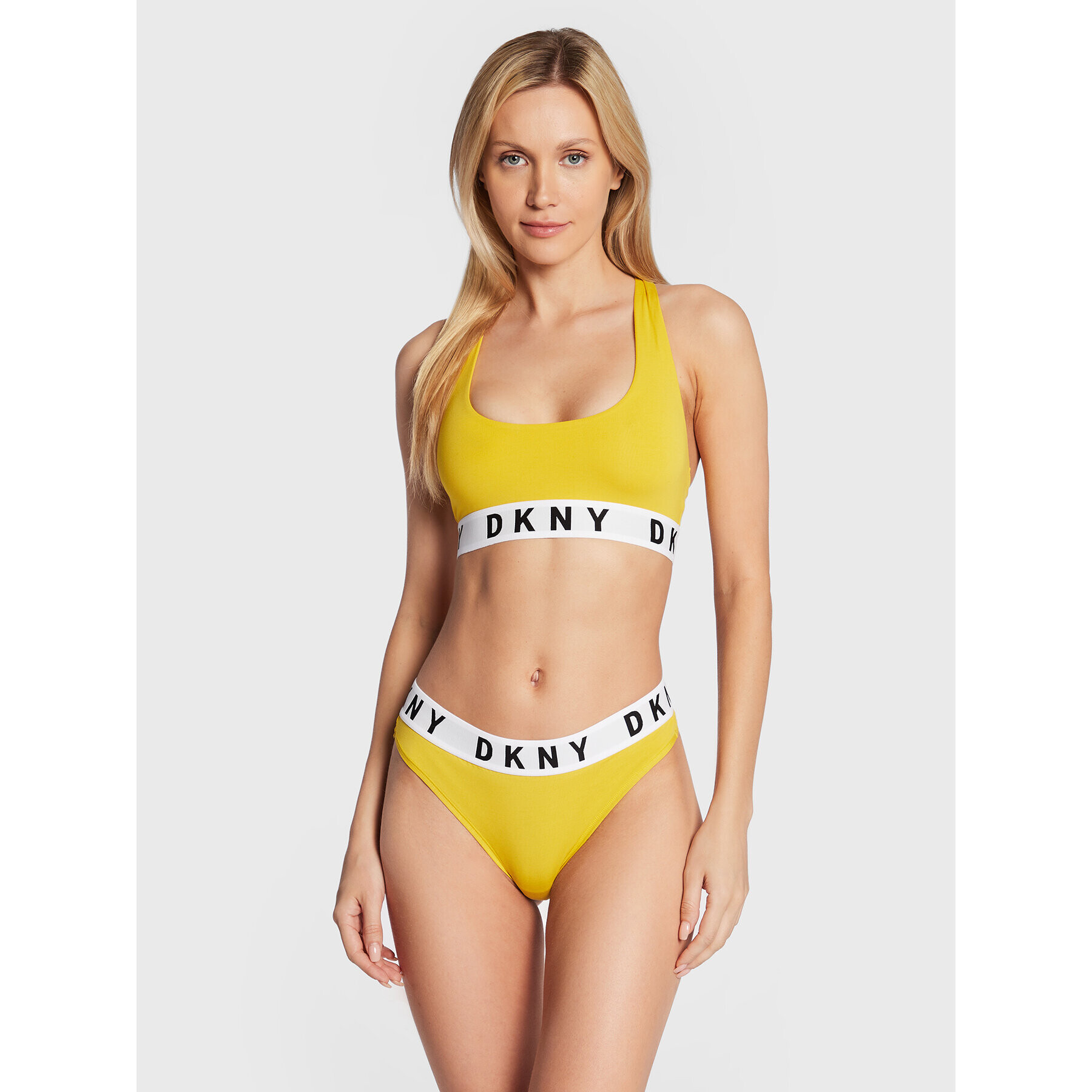 DKNY Kalhotky string DK4529 Žlutá - Pepit.cz