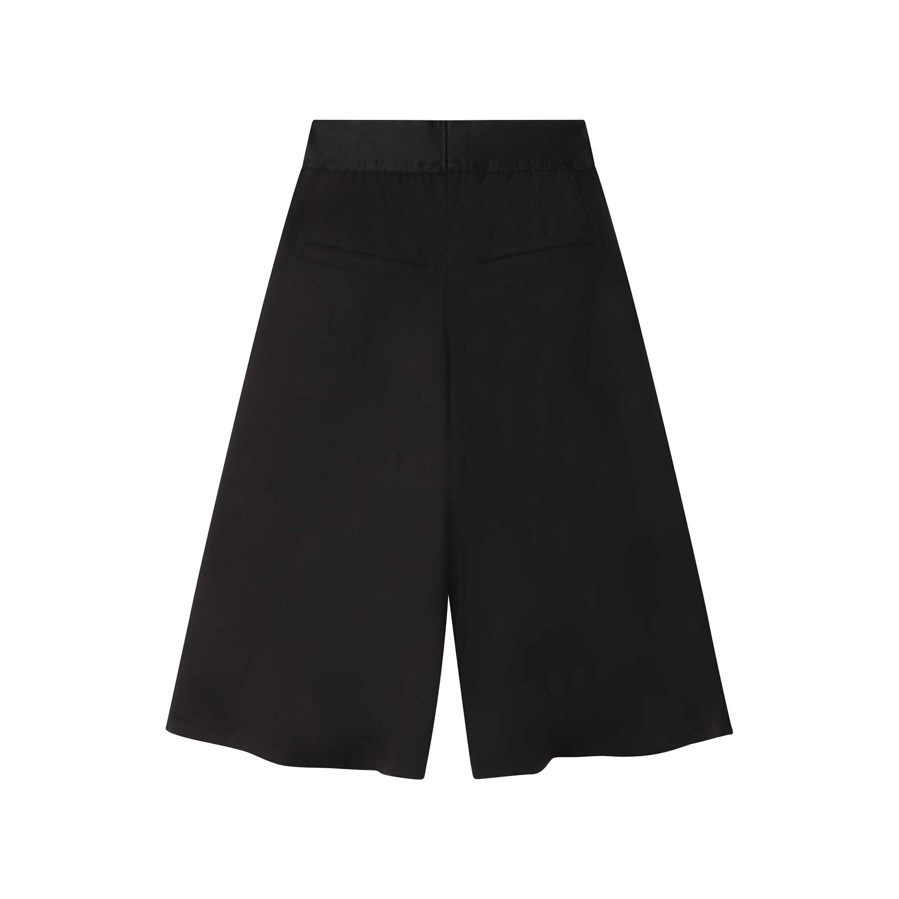 DKNY Kalhoty culottes D34A98 D Černá Loose Fit - Pepit.cz