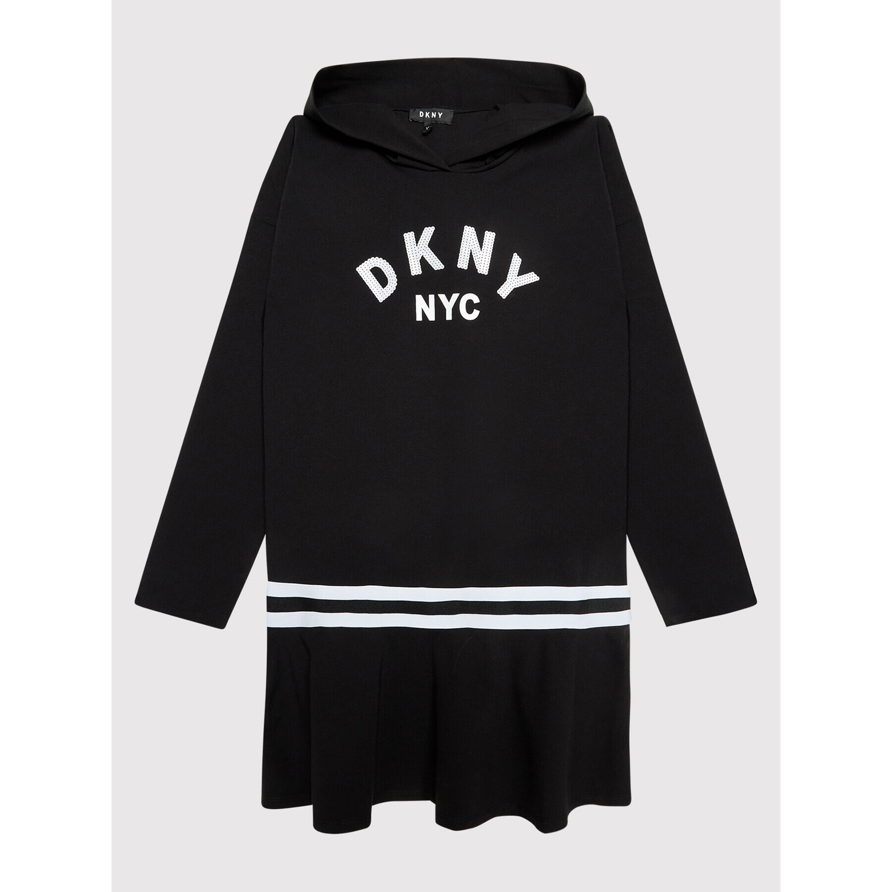 DKNY Každodenní šaty D32804 D Černá Regular Fit - Pepit.cz