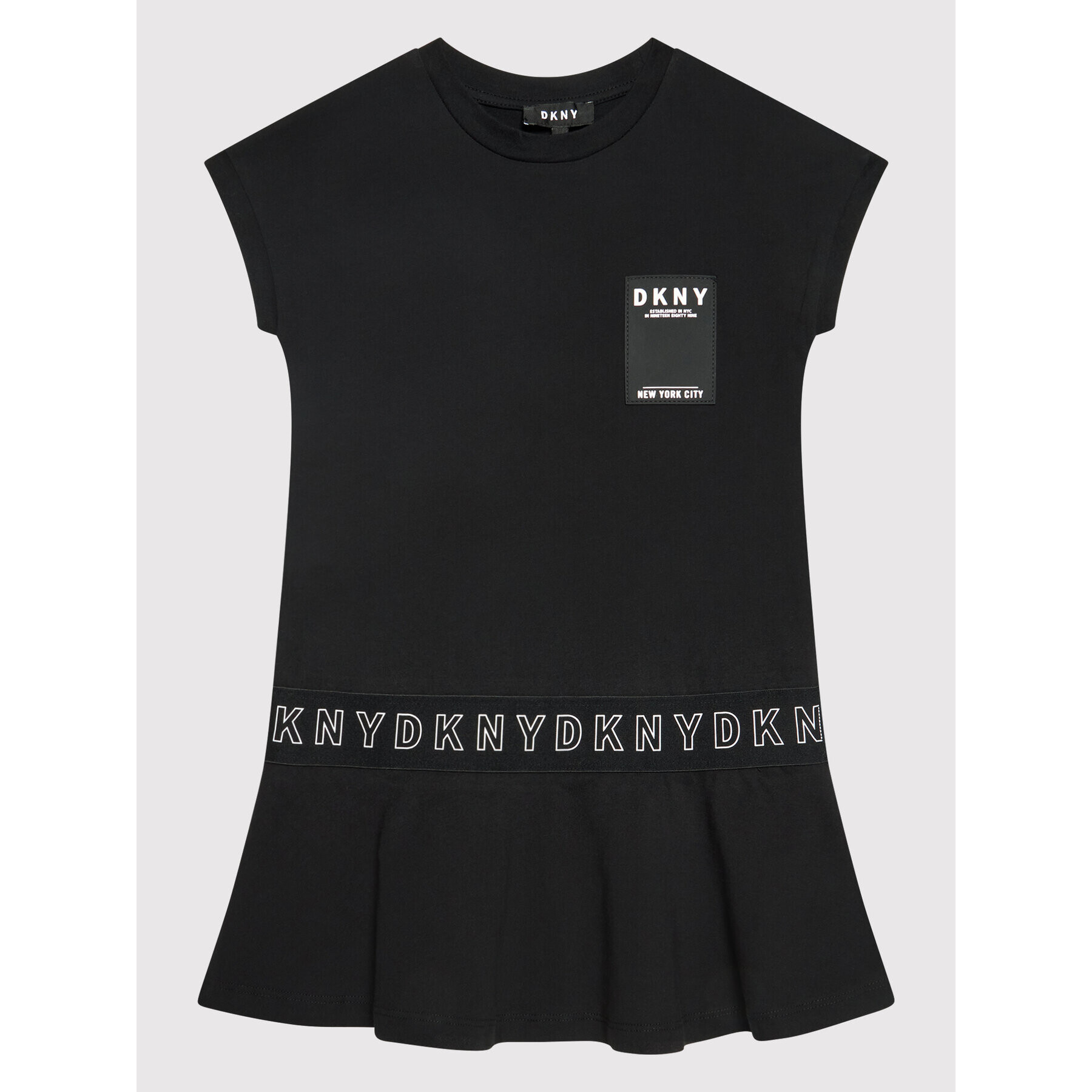 DKNY Každodenní šaty D32821 S Černá Regular Fit - Pepit.cz