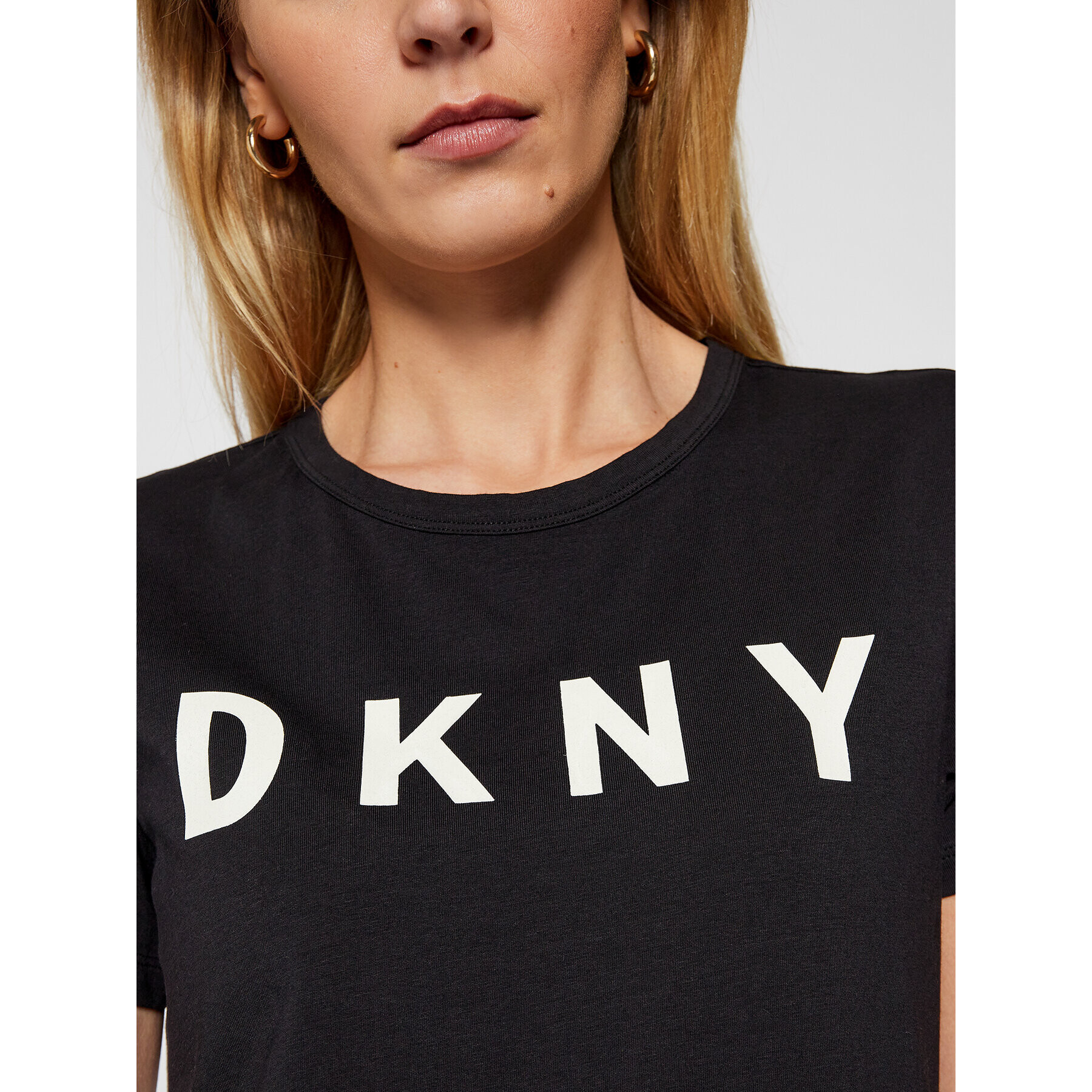 DKNY Každodenní šaty DD0AN421 Černá Regular Fit - Pepit.cz