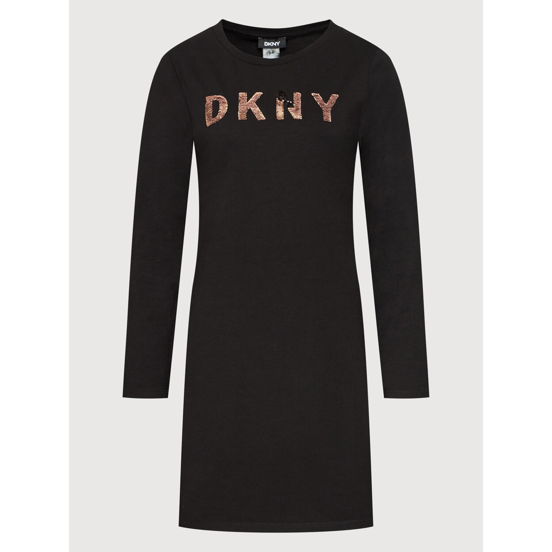 DKNY Každodenní šaty DD1GN18R Černá Regular Fit - Pepit.cz