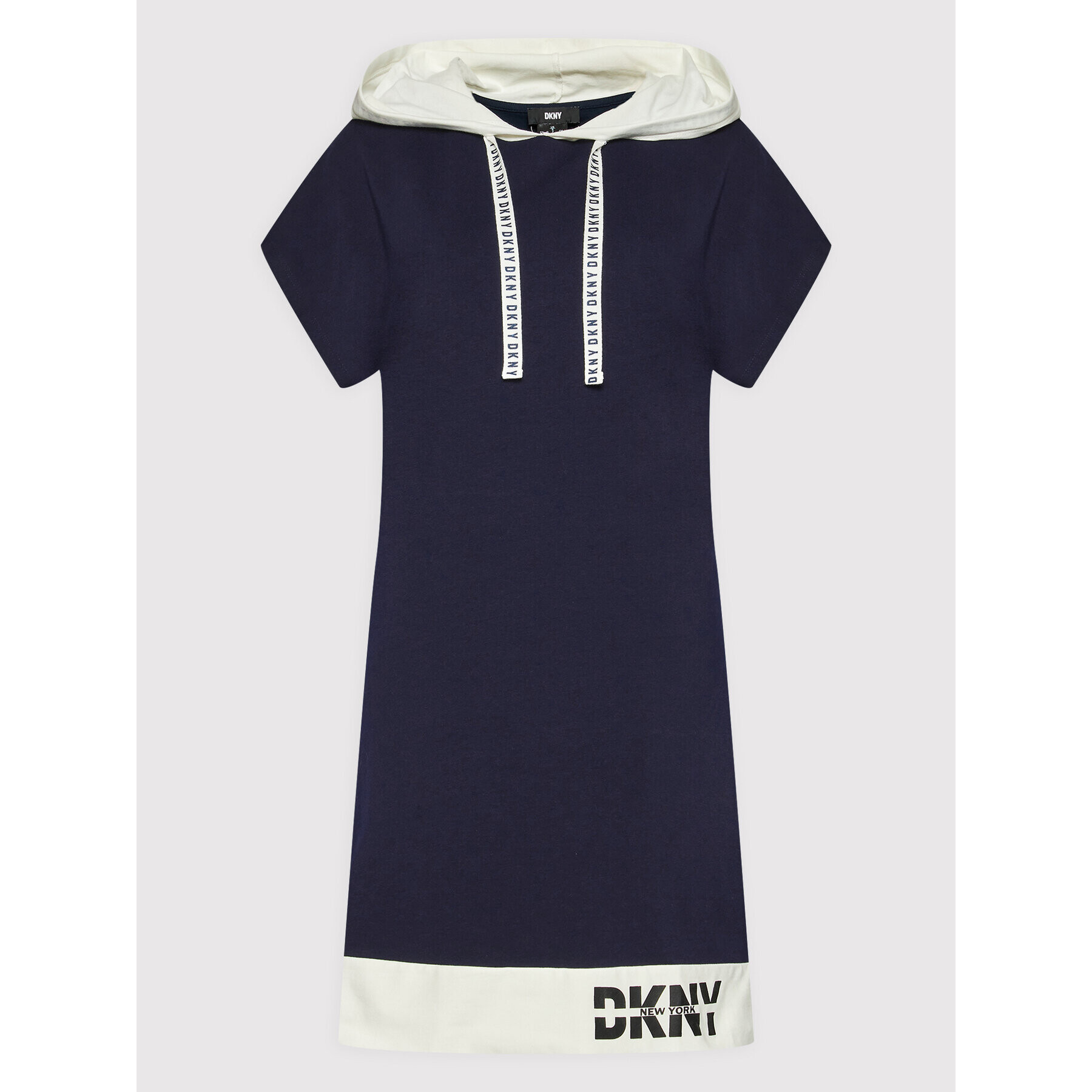 DKNY Každodenní šaty DD2ANX53 Tmavomodrá Regular Fit - Pepit.cz