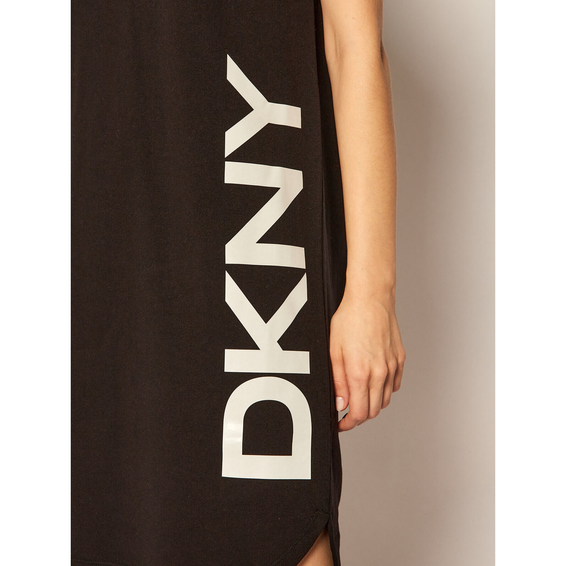 DKNY Každodenní šaty P0RD1B2J Černá Regular Fit - Pepit.cz