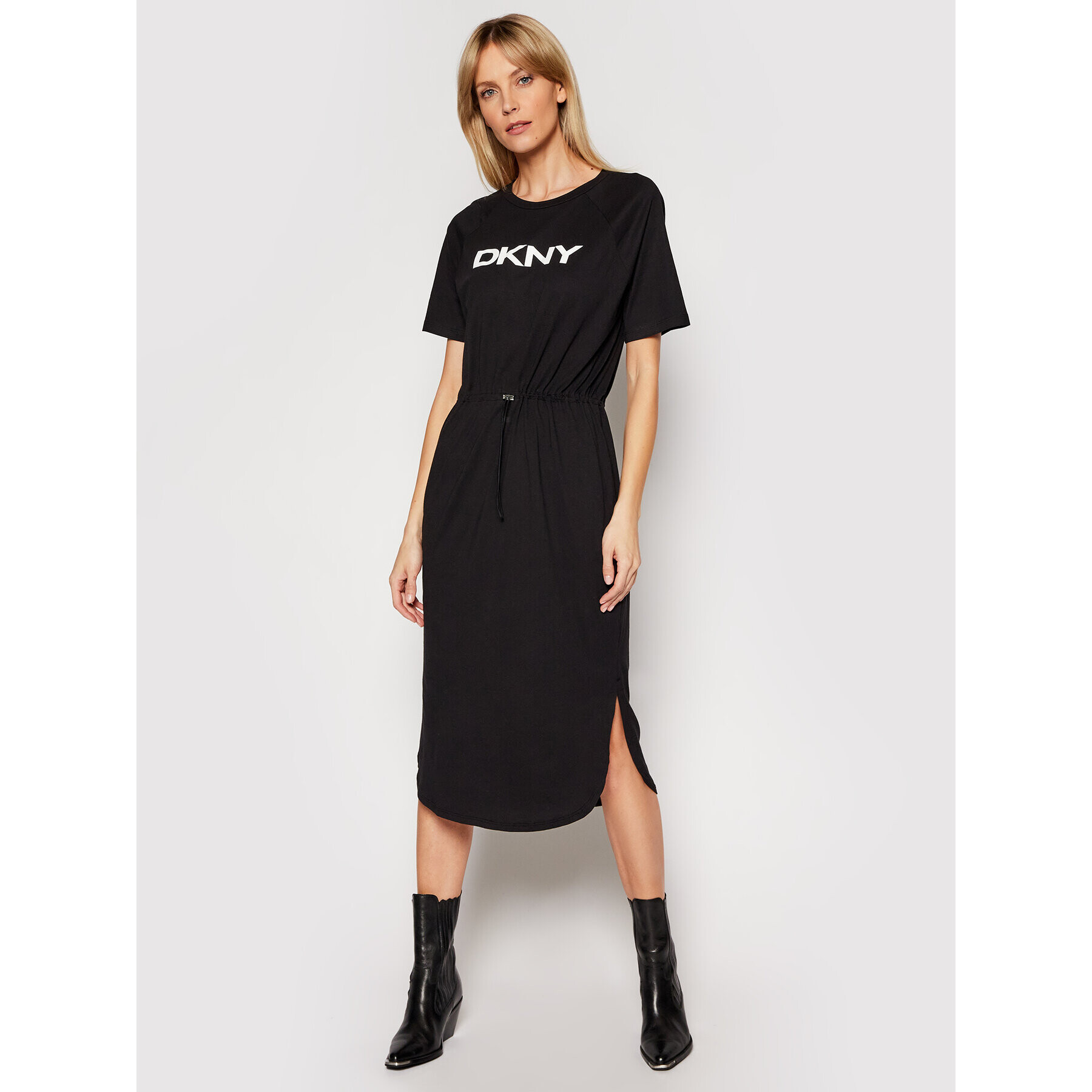 DKNY Každodenní šaty P1BD7EGQ Černá Regular Fit - Pepit.cz