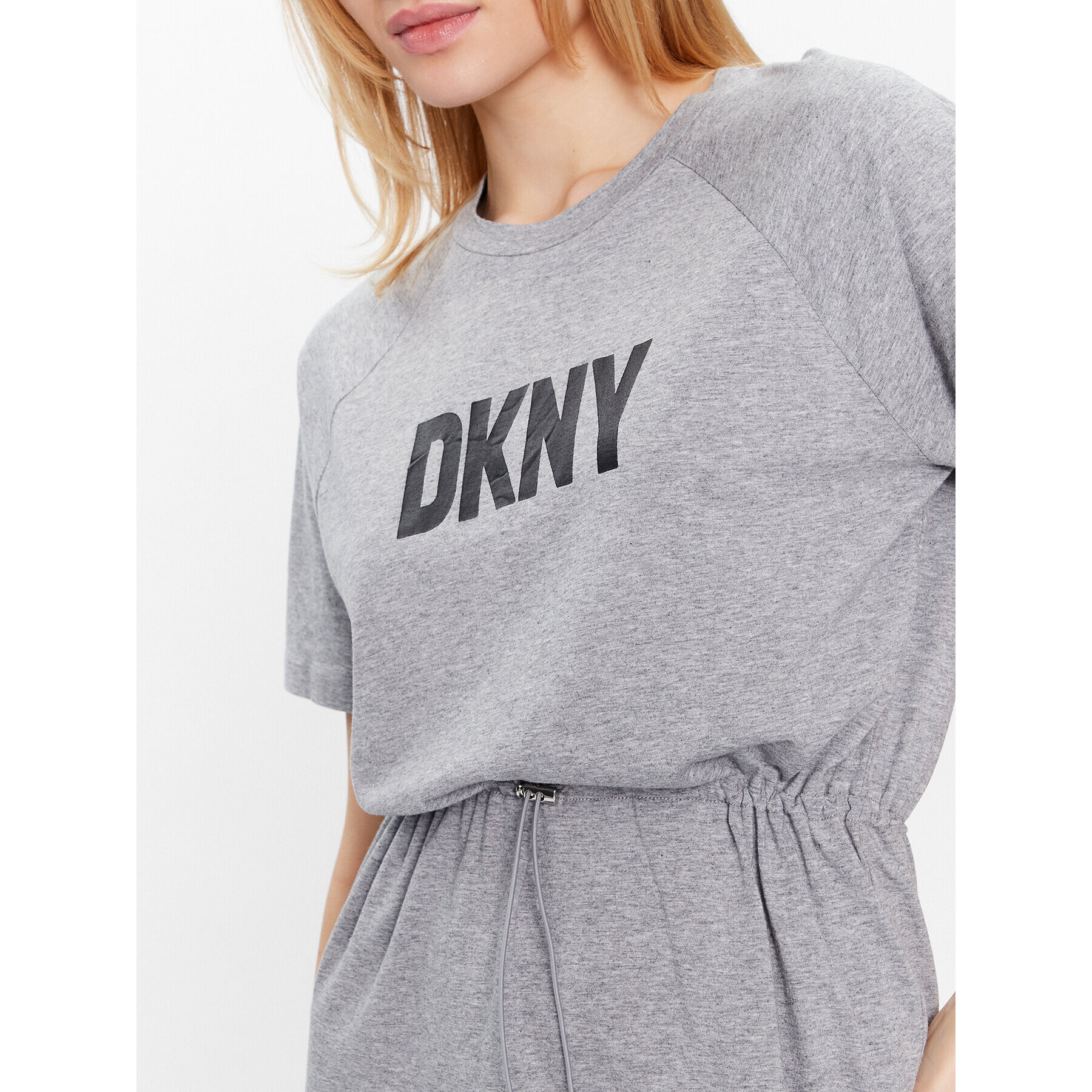 DKNY Každodenní šaty P1BD7EGQ Šedá Regular Fit - Pepit.cz