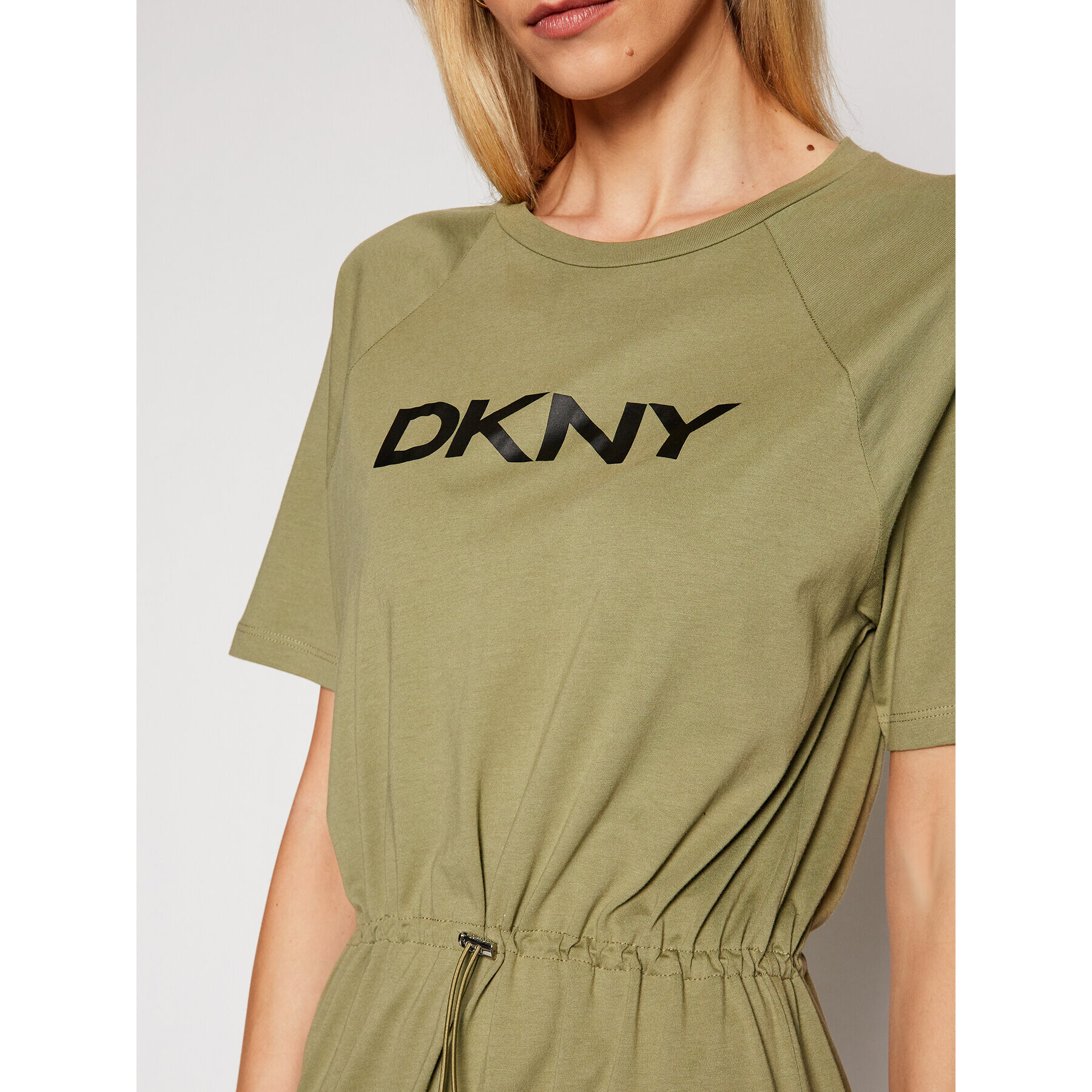 DKNY Každodenní šaty P1BD7EGQ Zelená Regular Fit - Pepit.cz