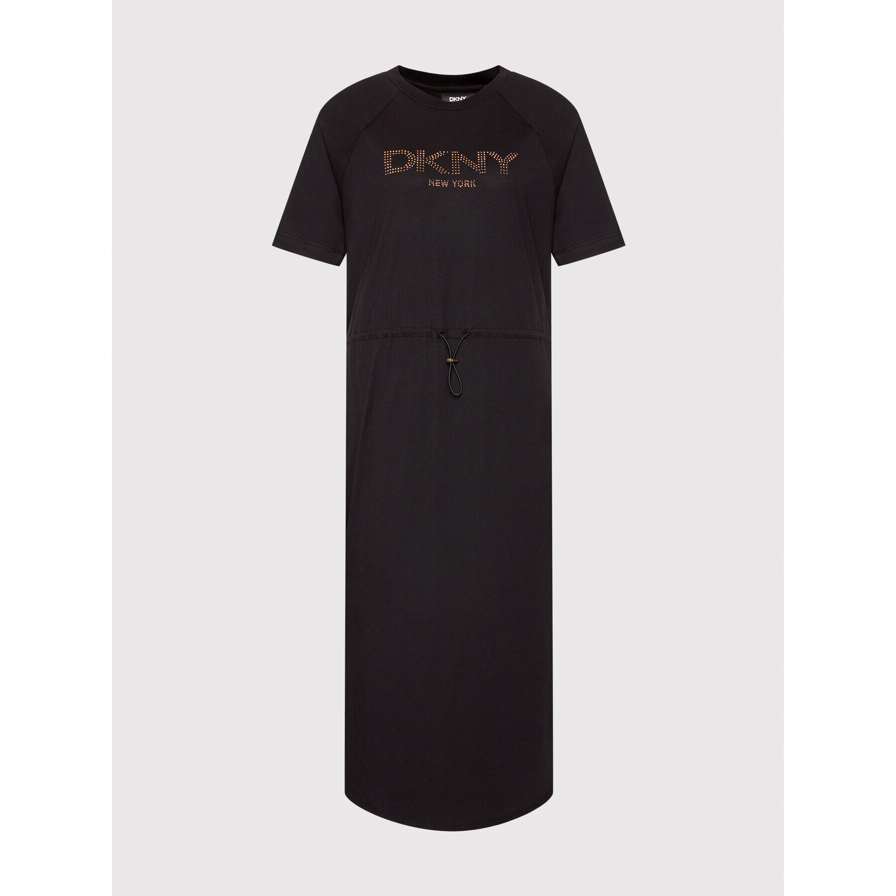 DKNY Každodenní šaty P1FTCEGQ Černá Regular Fit - Pepit.cz