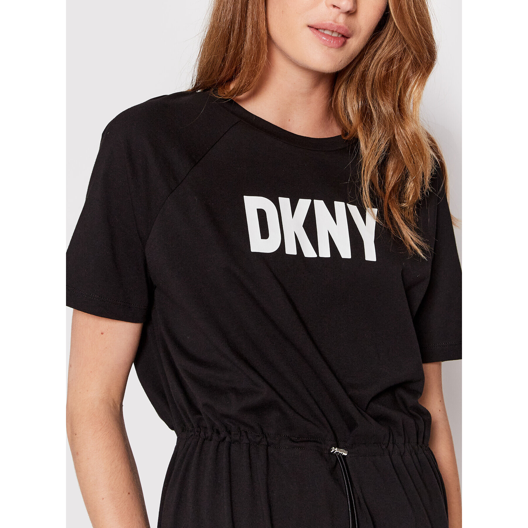 DKNY Každodenní šaty P2AD7EGQ Černá Regular Fit - Pepit.cz