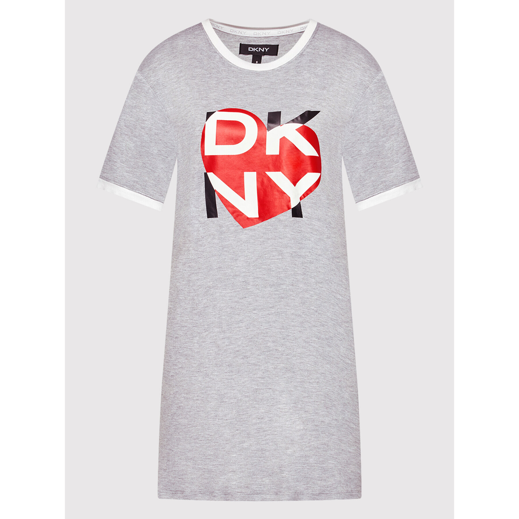 DKNY Každodenní šaty YI2322448 Šedá Regular Fit - Pepit.cz