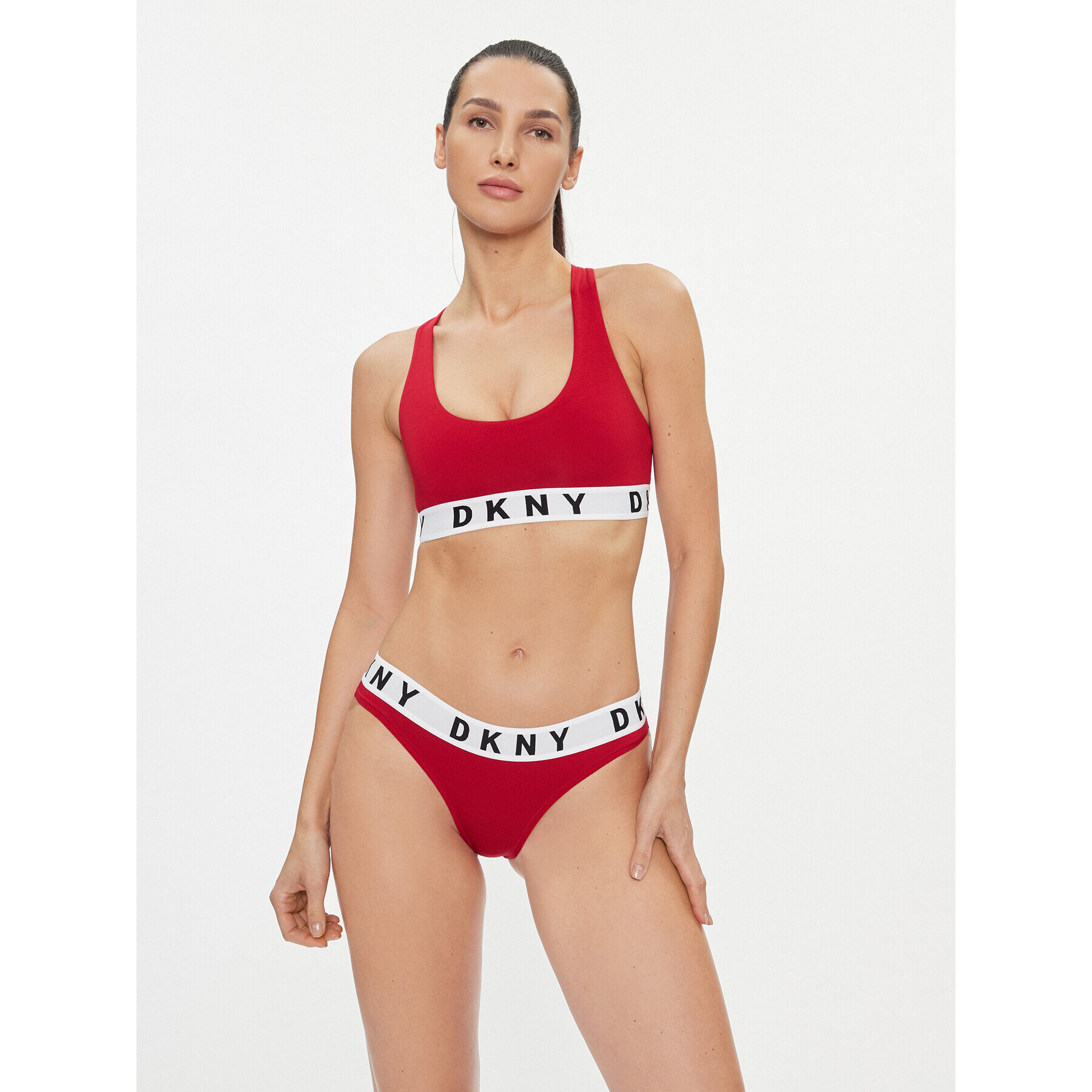 DKNY Klasické kalhotky DK4513 Červená - Pepit.cz