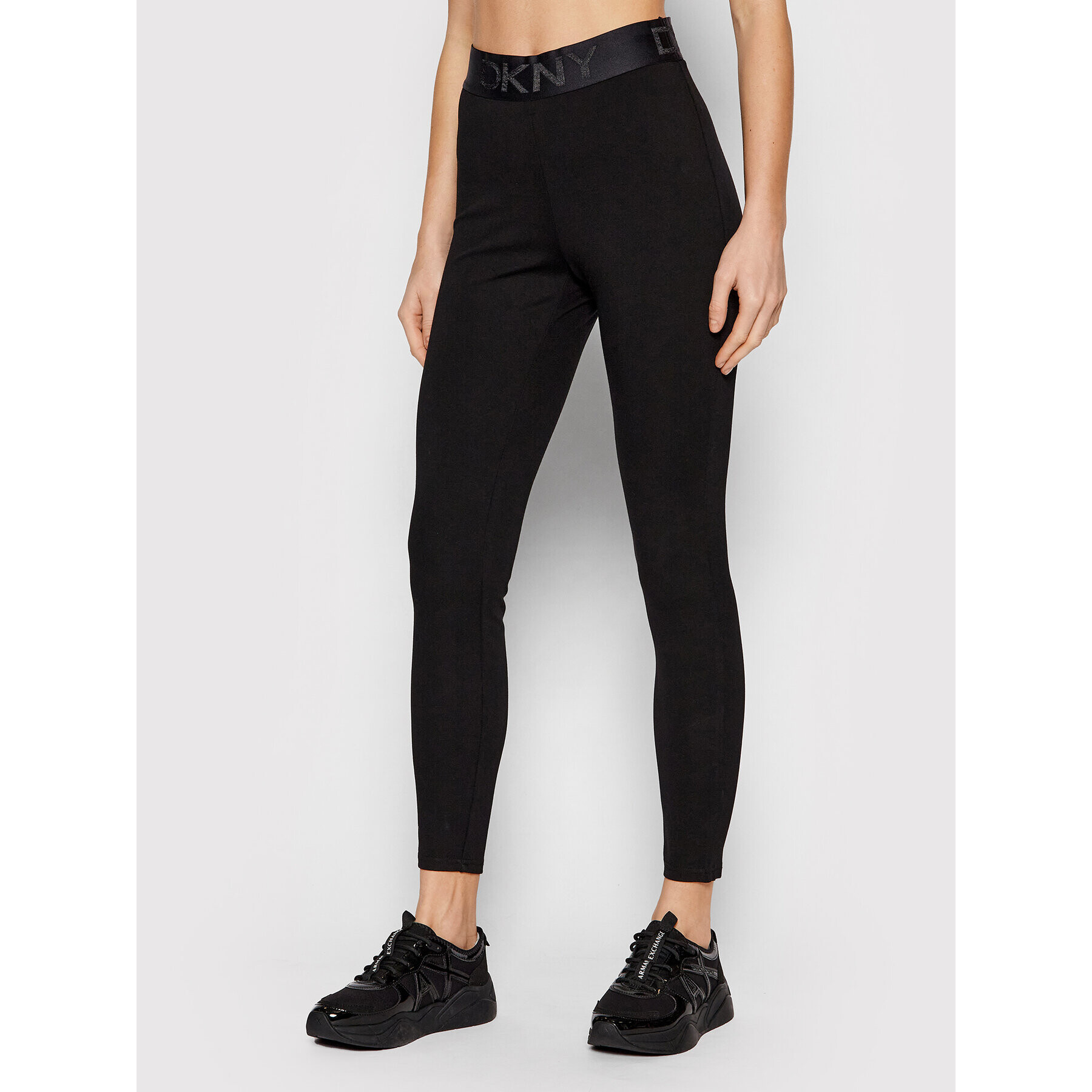 DKNY Legíny P0RVQGIW Černá Slim Fit - Pepit.cz