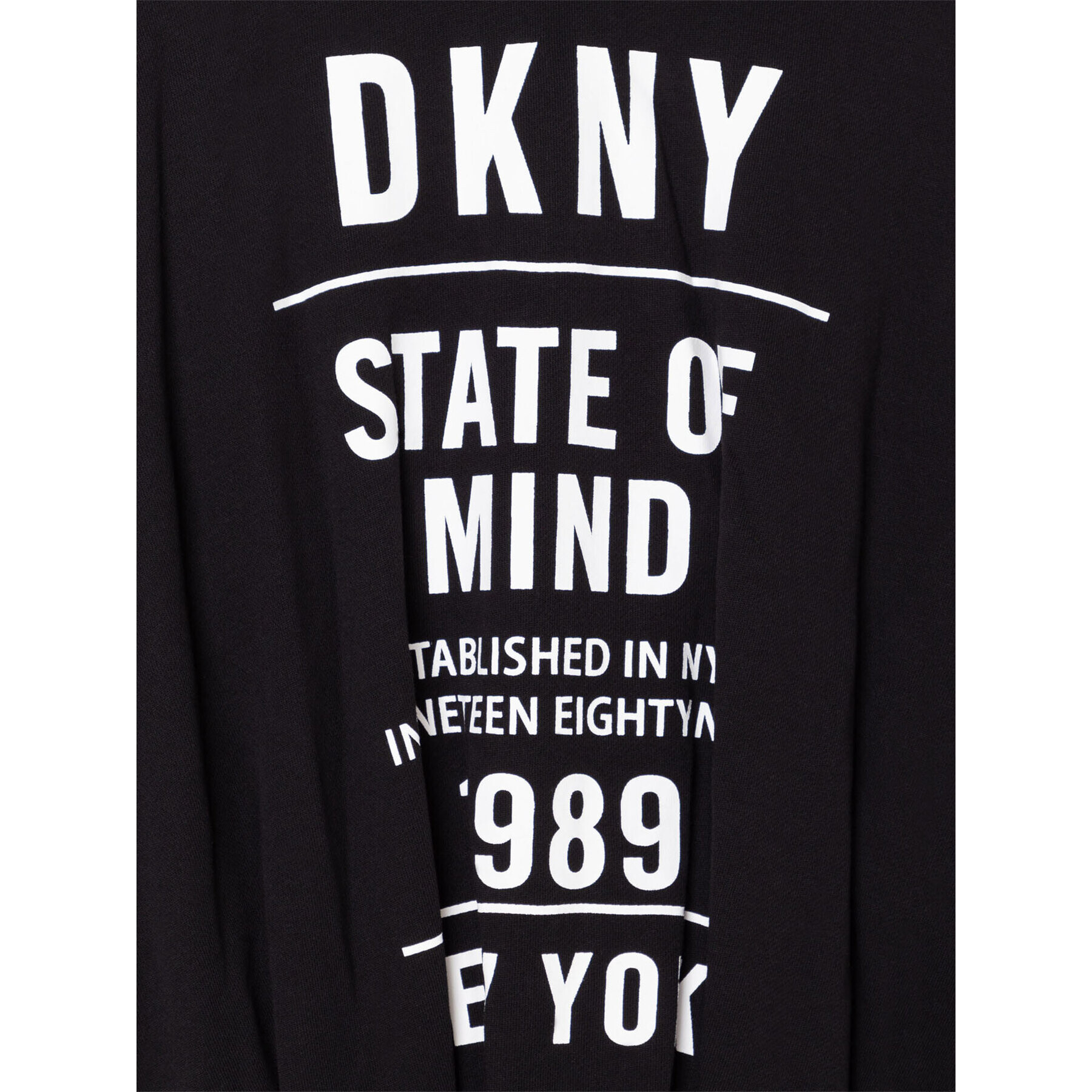 DKNY Mikina D35R83 D Černá Regular Fit - Pepit.cz