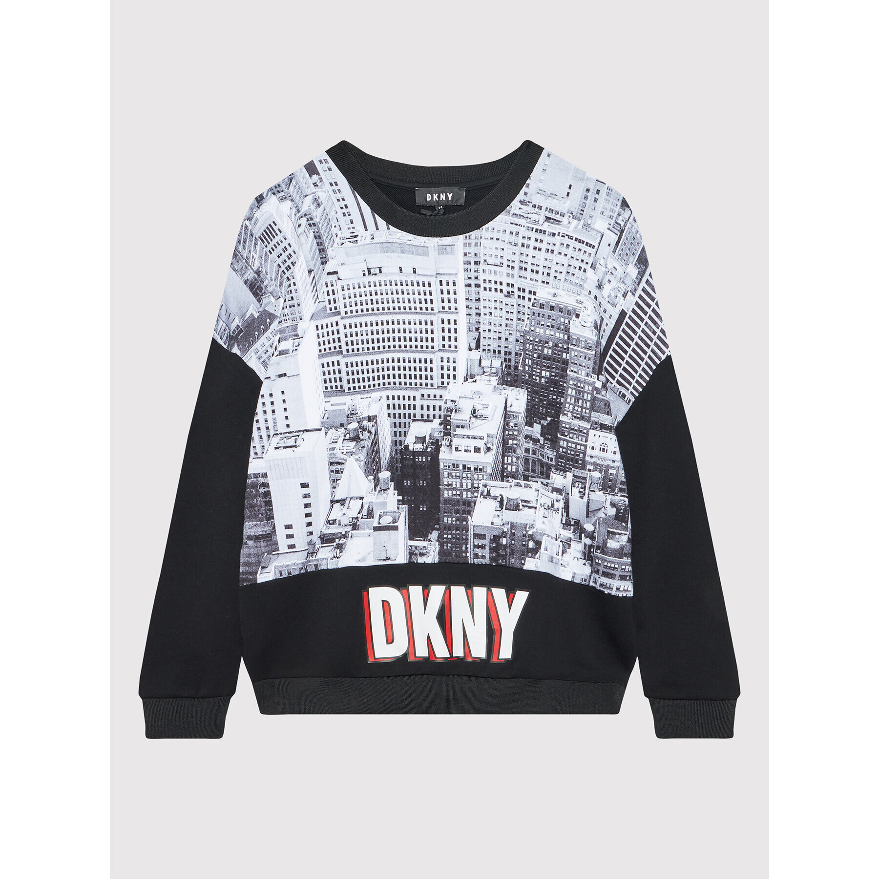 DKNY Mikina D35R86 D Černá Regular Fit - Pepit.cz