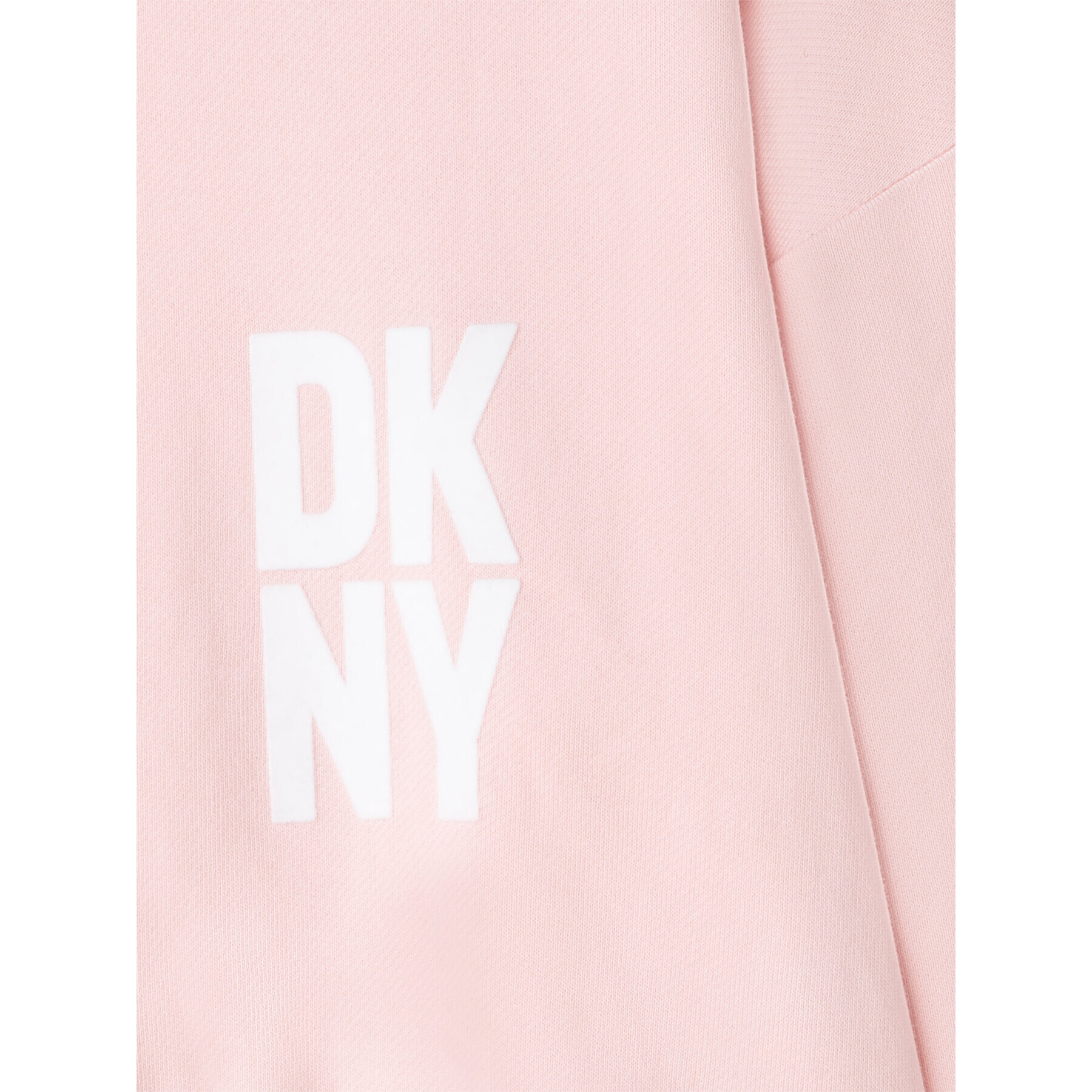 DKNY Mikina D35S49 M Růžová Regular Fit - Pepit.cz